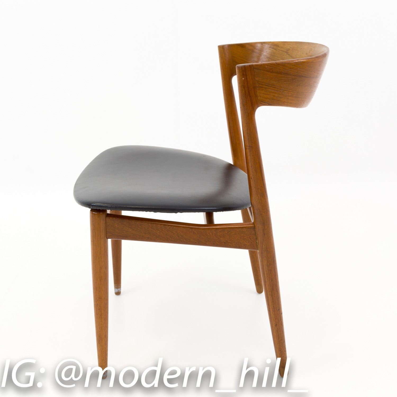 Kai Kristiansen Style Mid Century Modern Dining Chair