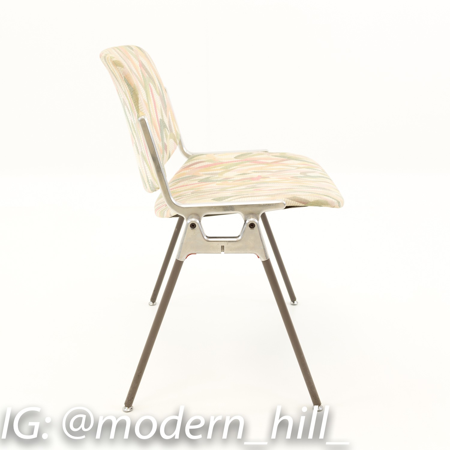 Giancarlo Piretti for Anomina Castelli Dsc 106 Stackable Italian Chairs