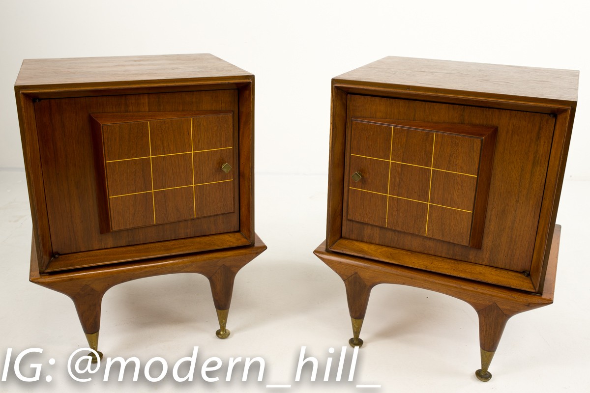 Mid Century Side Tables - American of Martinsville