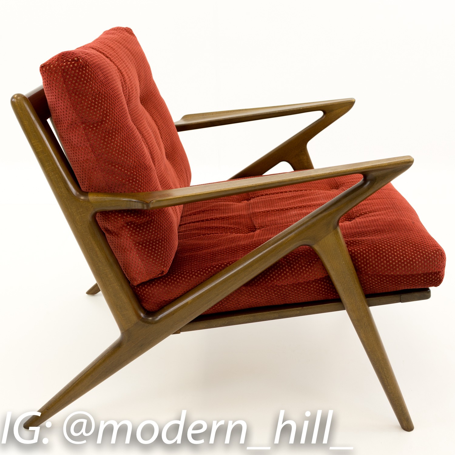 Kofod Larsen for Selig Z Chairs - Rare Mid Century