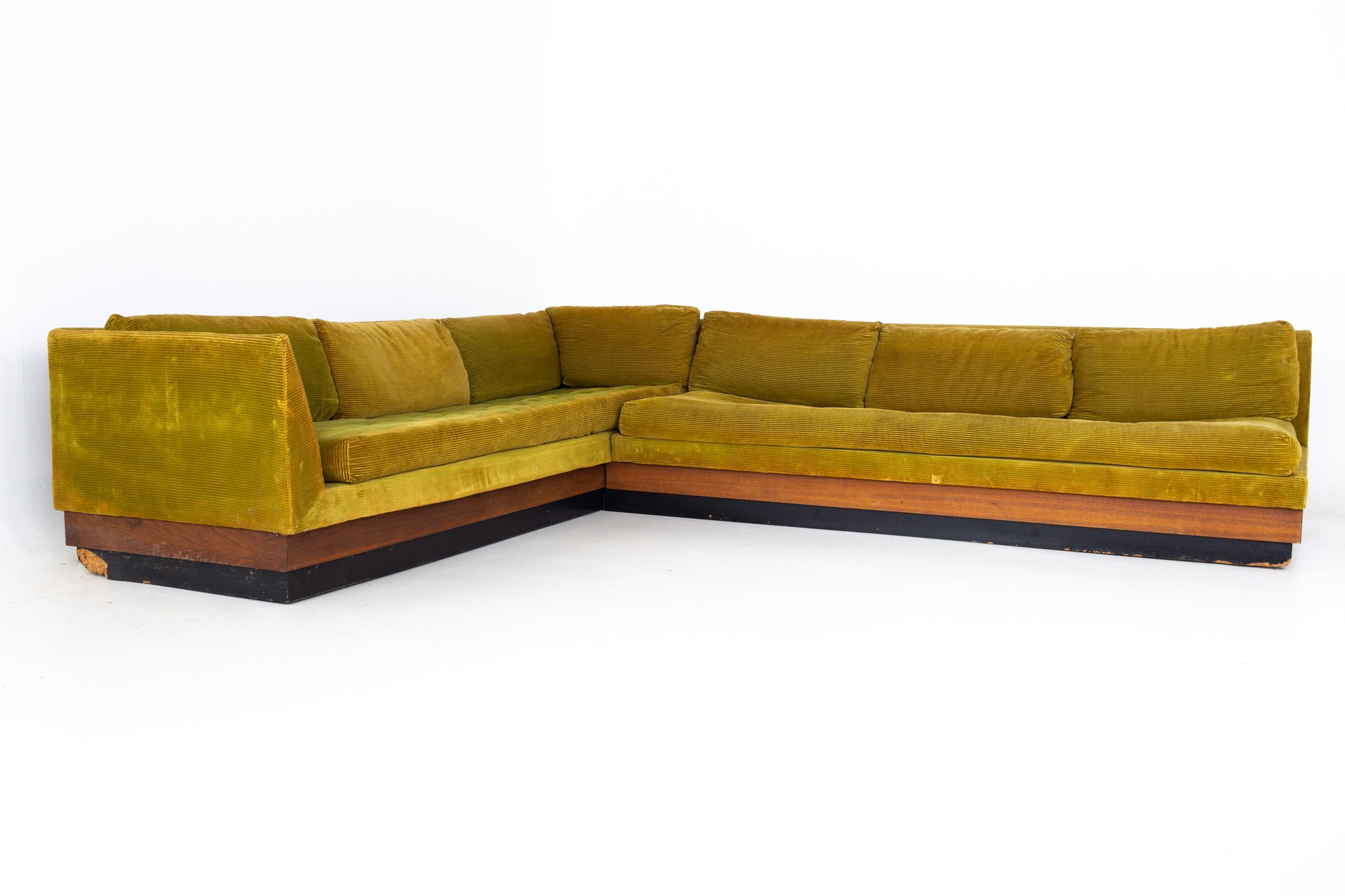 Adrian Pearsall for Craft Associates Mid Century Sectional Sleeper Sofa
