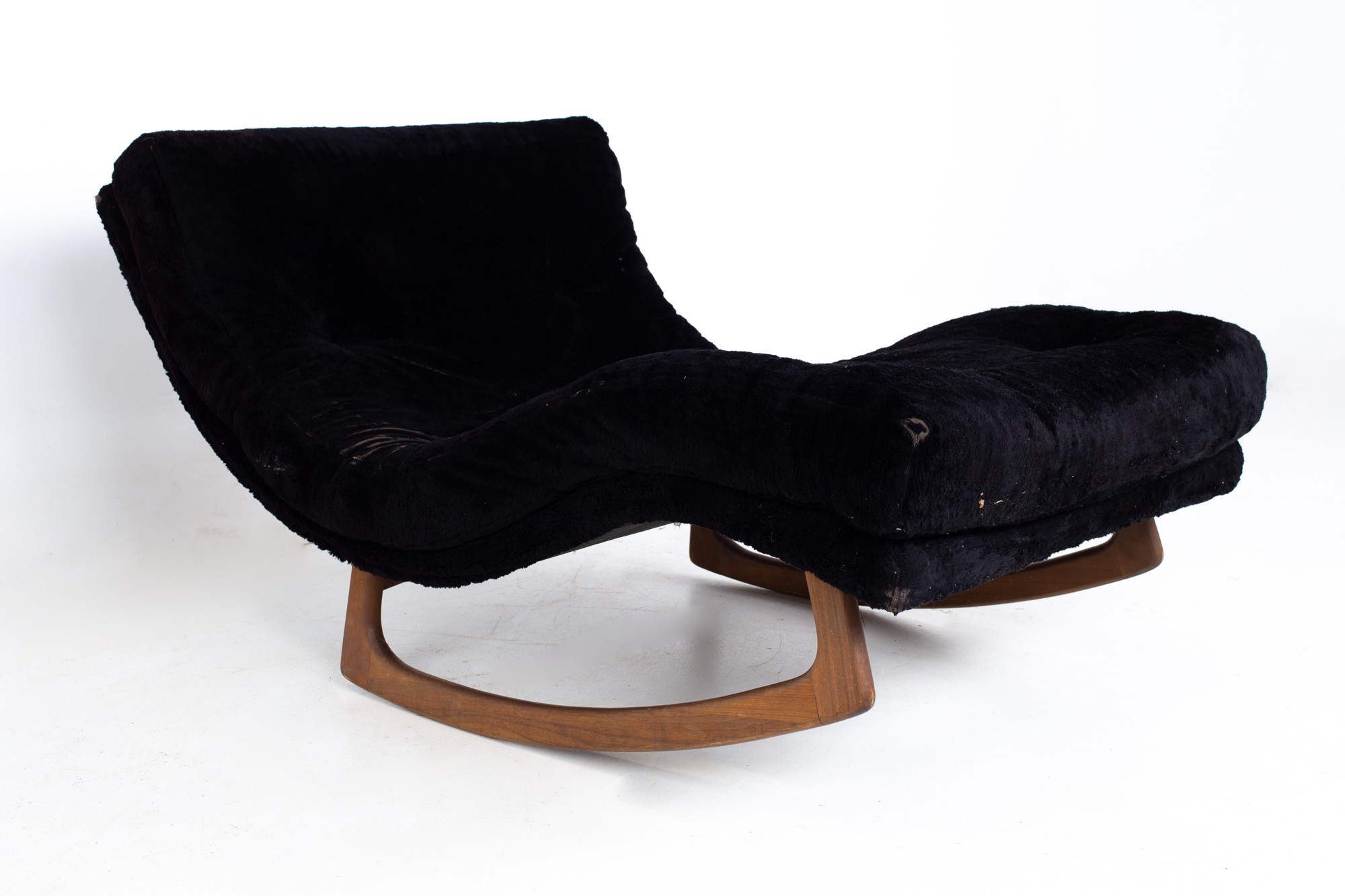 Adrian Pearsall for Craft Associates Mid Century Wave Rocking Chaise
