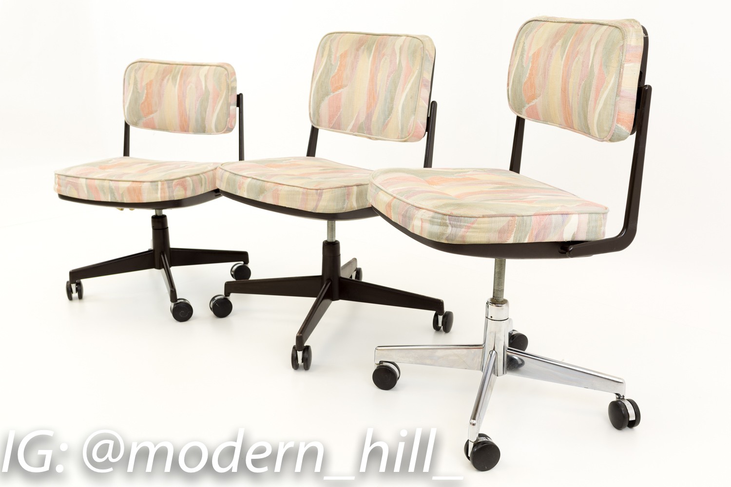 Castelli Style Italian Mid Century Modern Desk Chair