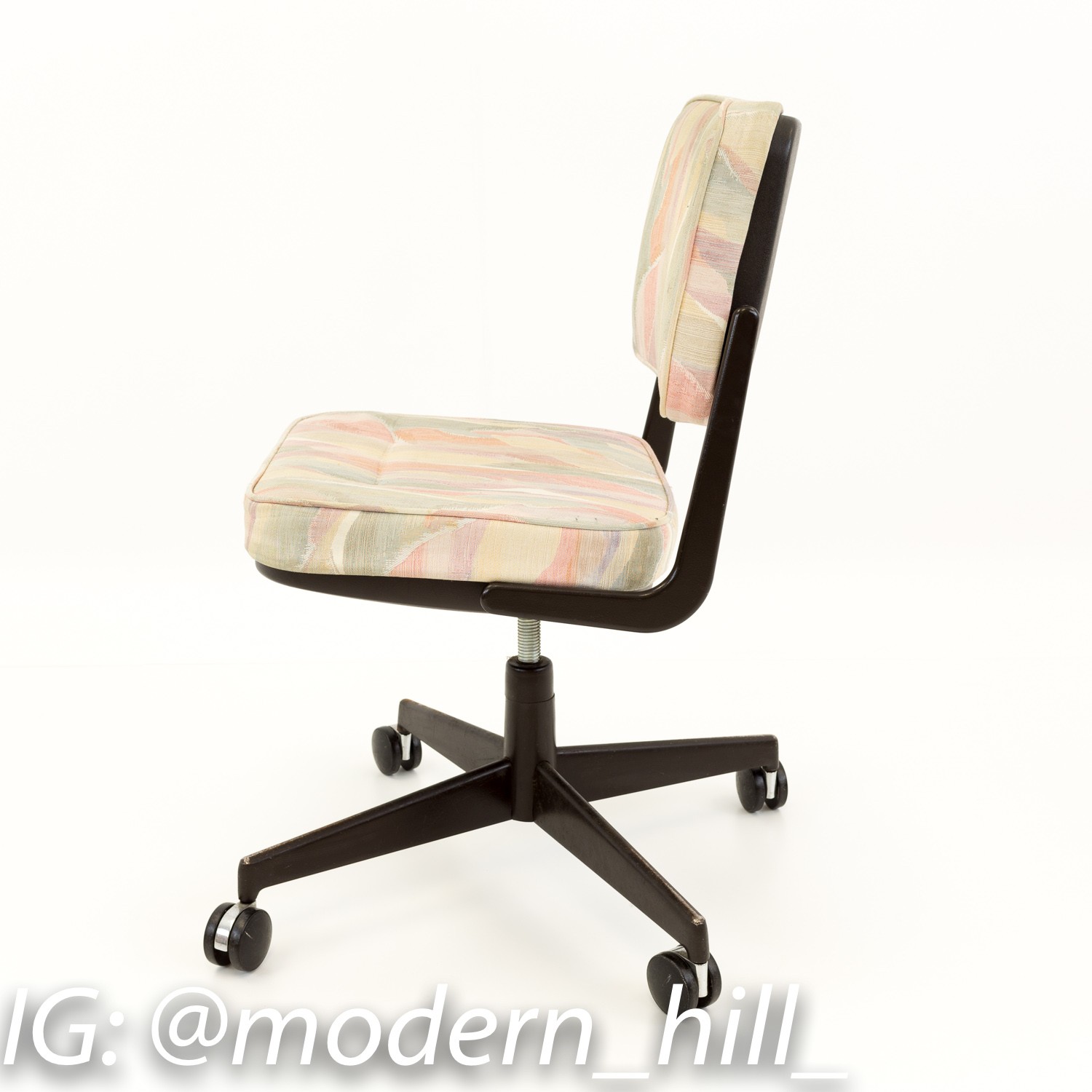 Castelli Style Italian Mid Century Modern Desk Chair