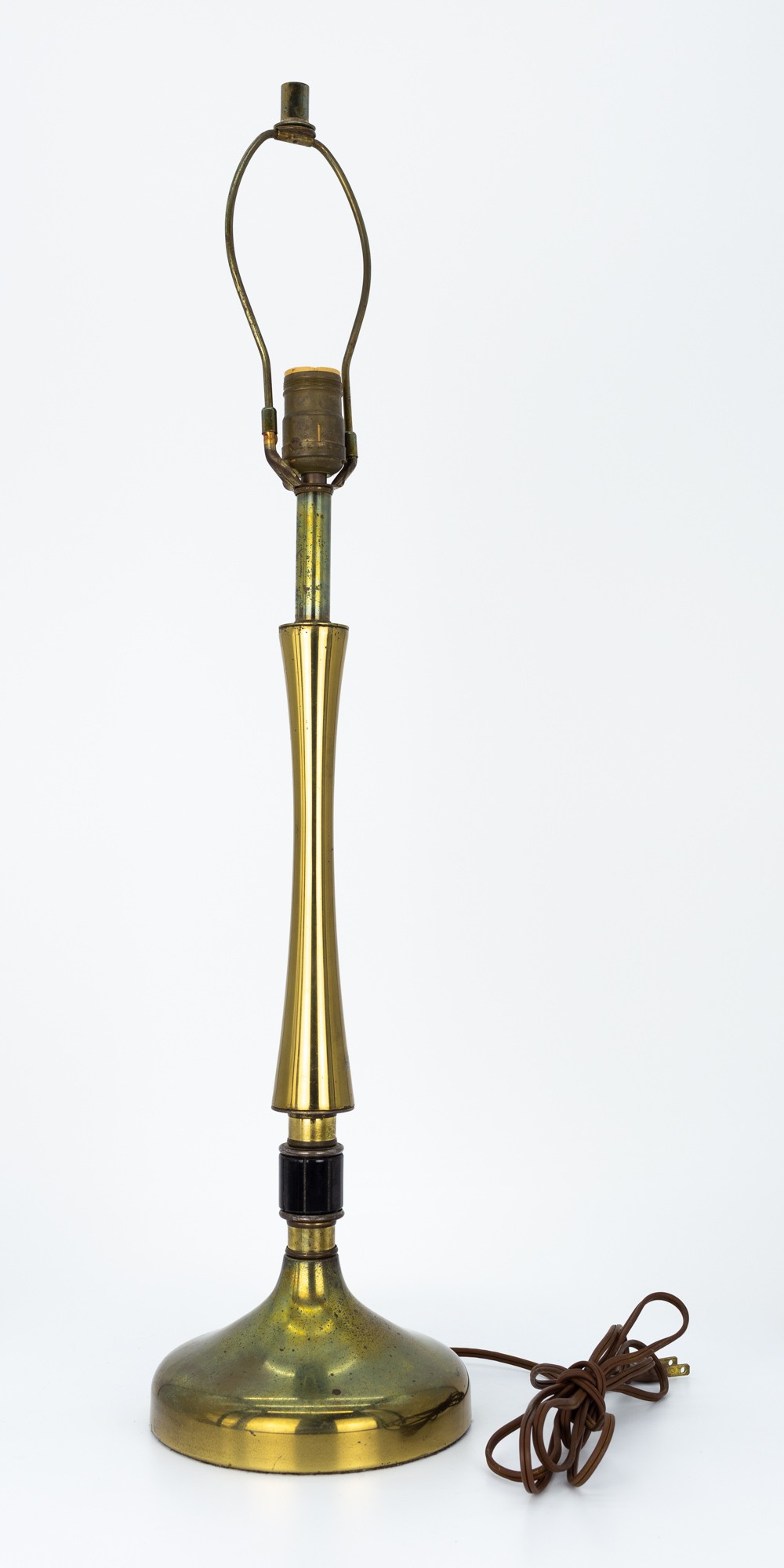 Mid Century Brass Table Lamp