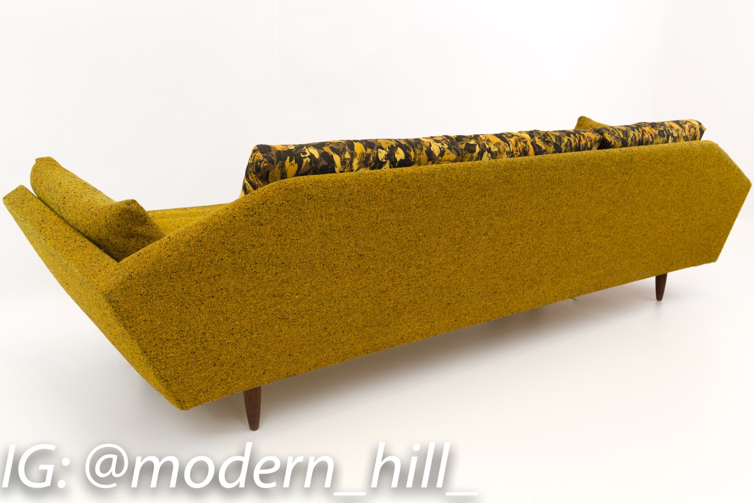 Adrian Pearsall Mid Century Modern Gondola Sofa