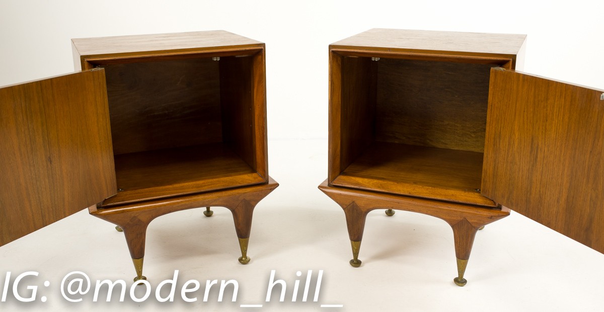 Mid Century Side Tables - American of Martinsville