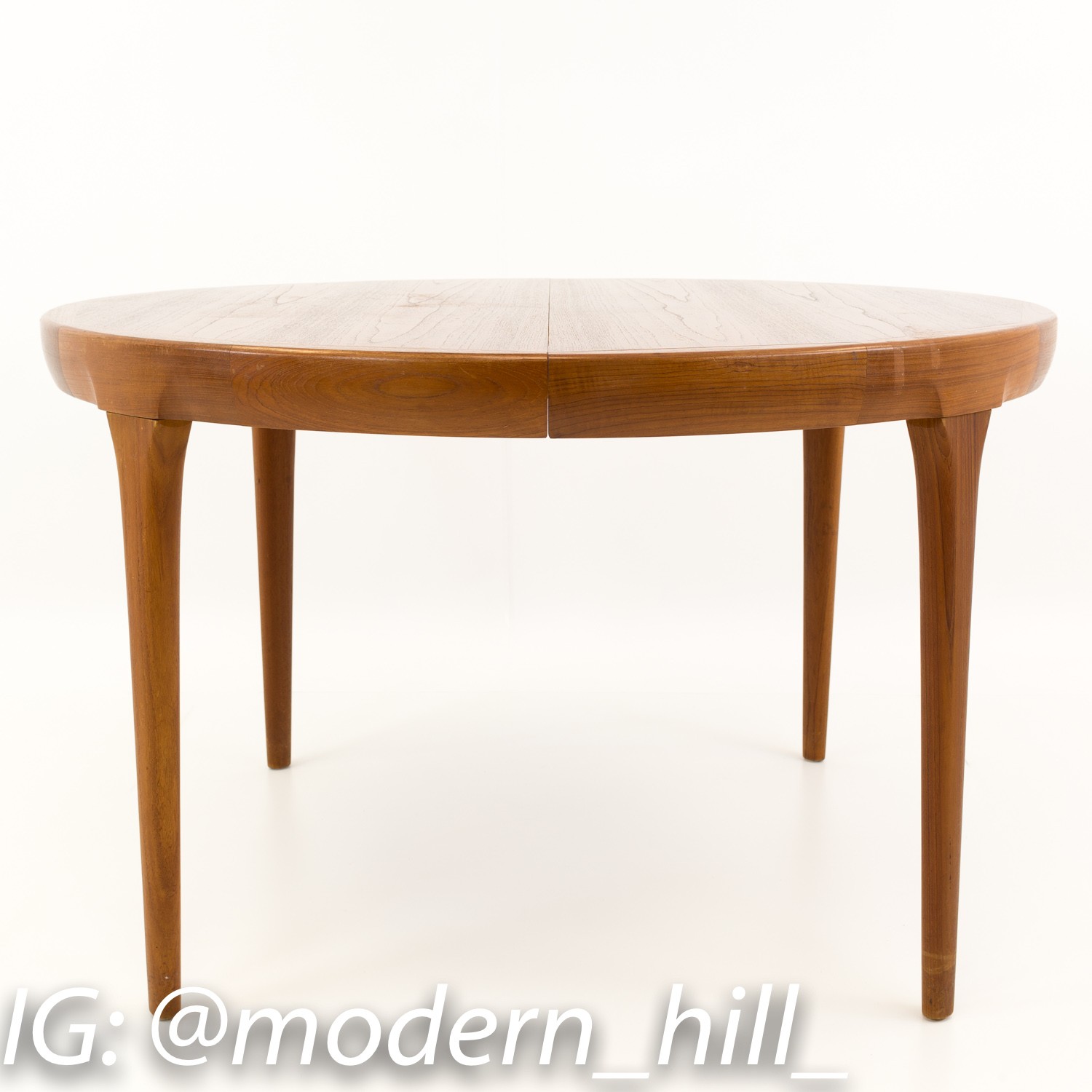 Kofod Larsen for Faarup Mobelfabrik Number 48 Danish Teak Mid Century Modern Dining Table