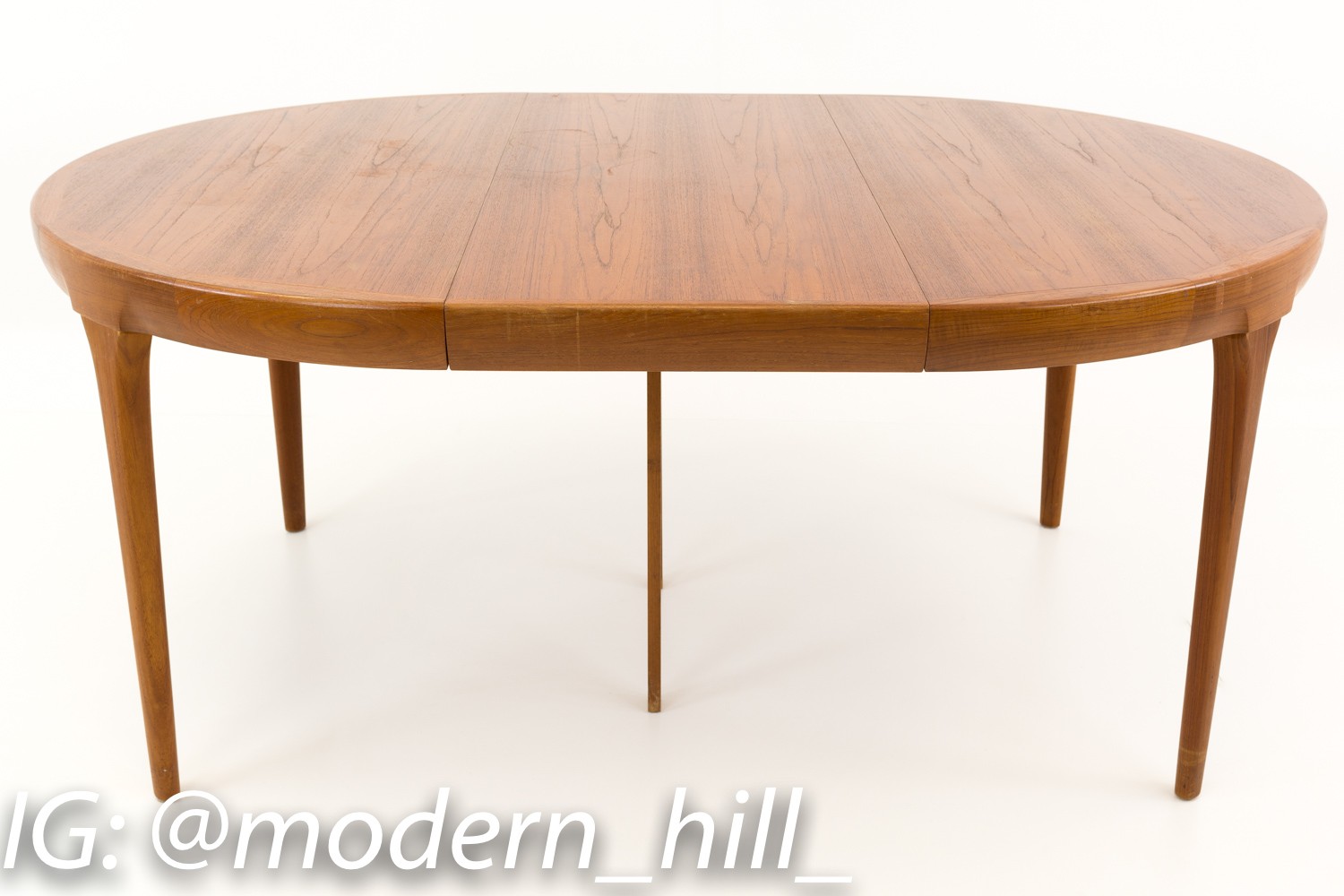 Kofod Larsen for Faarup Mobelfabrik Number 48 Danish Teak Mid Century Modern Dining Table