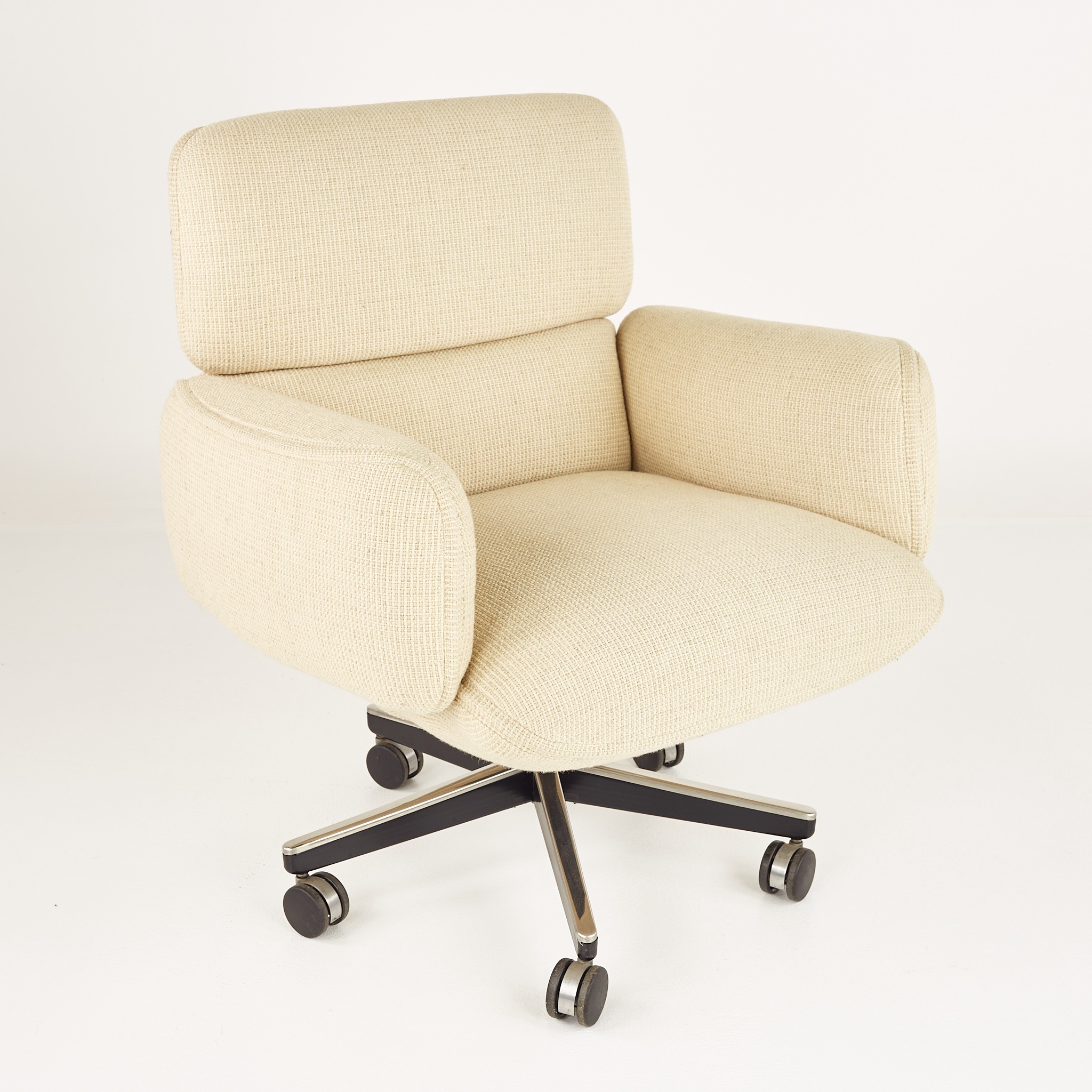 Knoll Zapf Mid Century Upholstered Office Chair