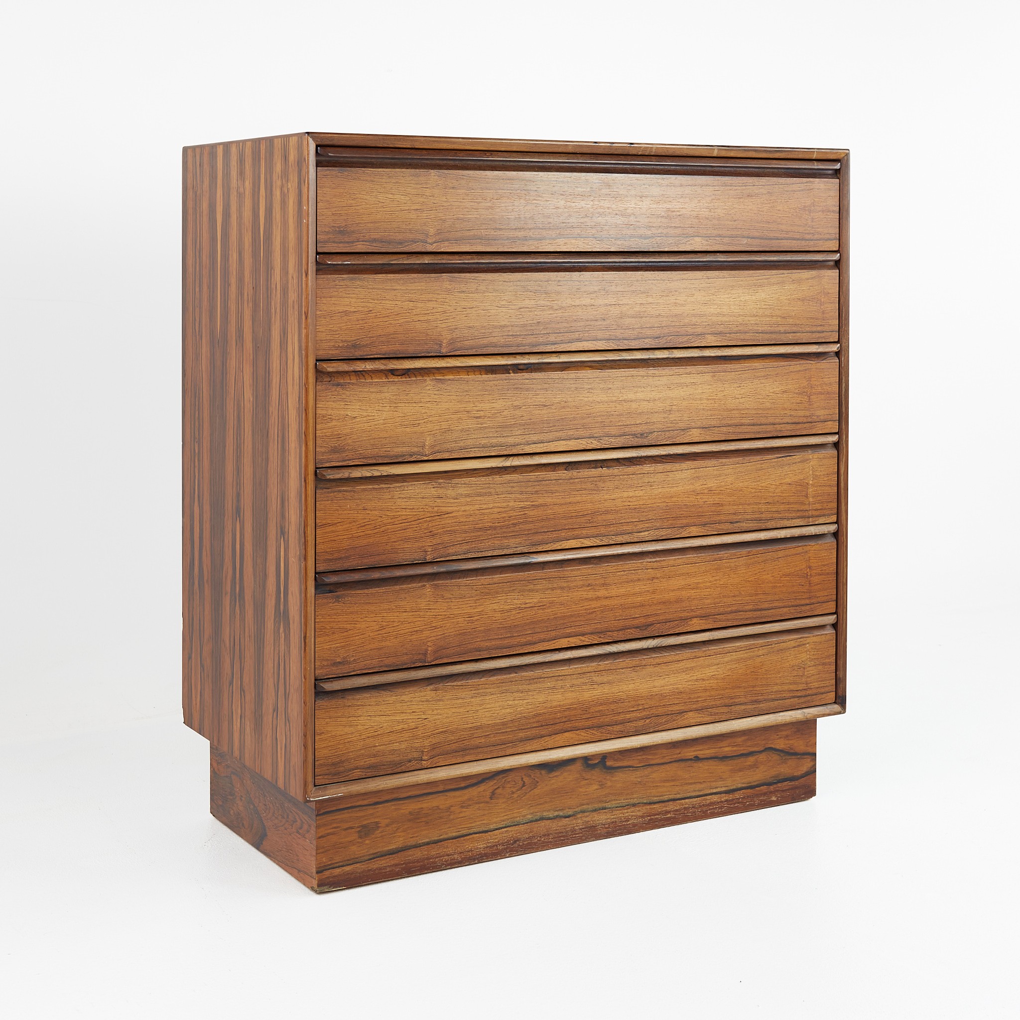 Westnofa Mid Century Rosewood 6-drawer Highboy Dresser