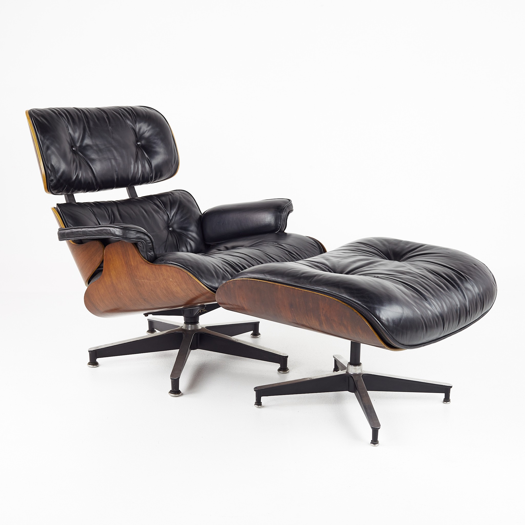 Images | Mid Century Modern Furniture - Mid Century Furniture Chicago Eames for Herman Miller Mid Century Modern Lounge Chair in Walnut with Ottoman