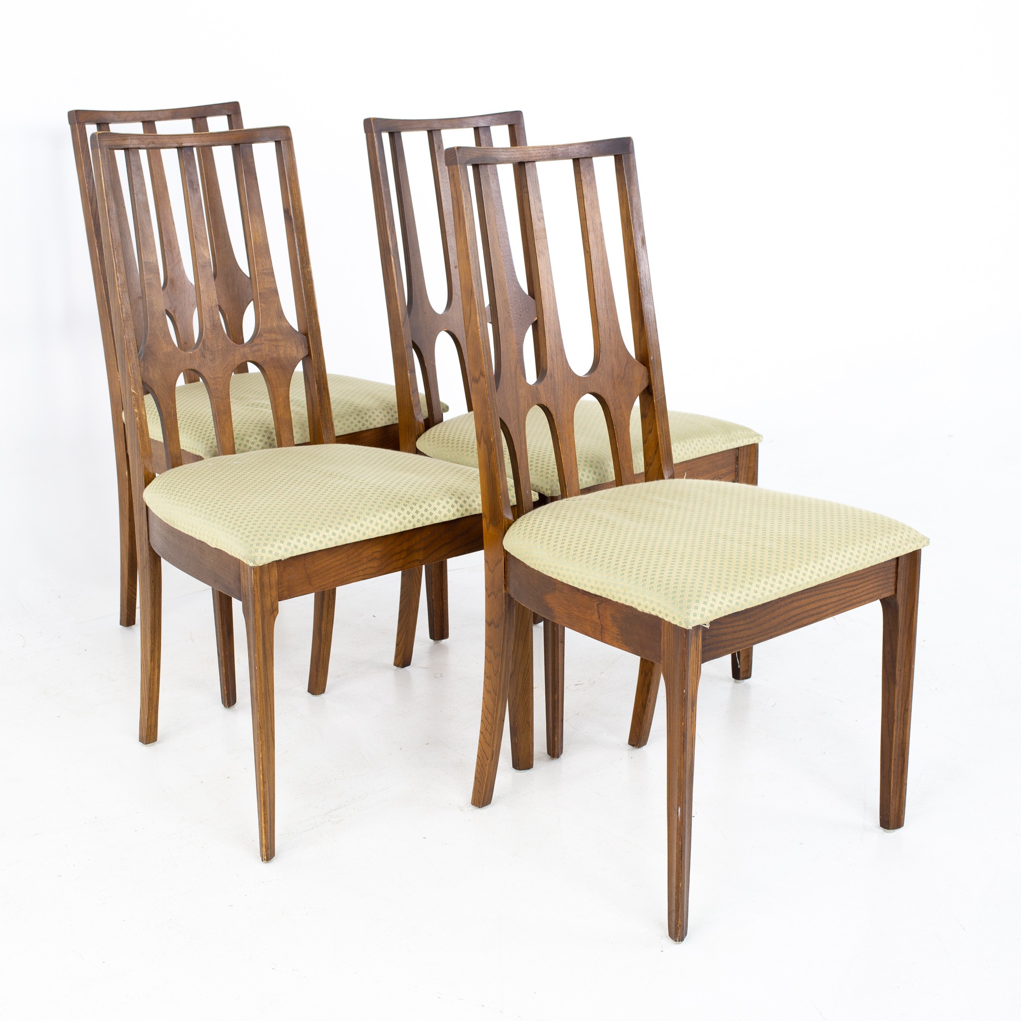 Broyhill Brasilia Mid Century Dining Side Chairs - Set of 4