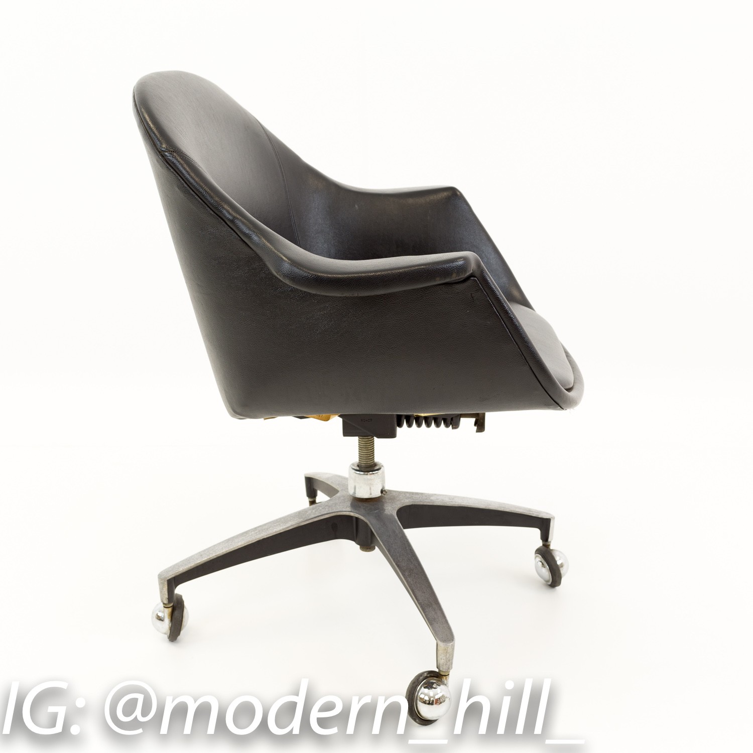 Arthur Umanoff Mid Century Modern Executive Desk Chair
