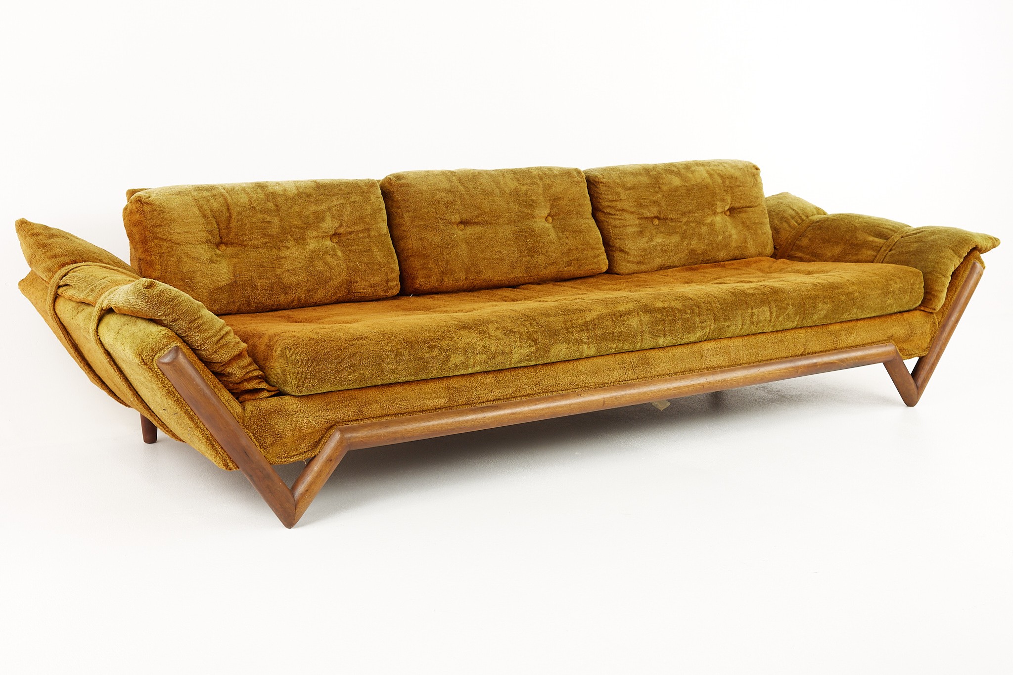 Adrian Pearsall for Craft Associates 3780 Mid Century Sofa