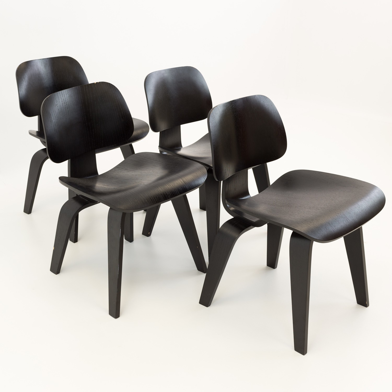 Images | Mid Century Modern Furniture - Mid Century Furniture Chicago Eames for Herman Miller Lcw Style Chairs Set of 4