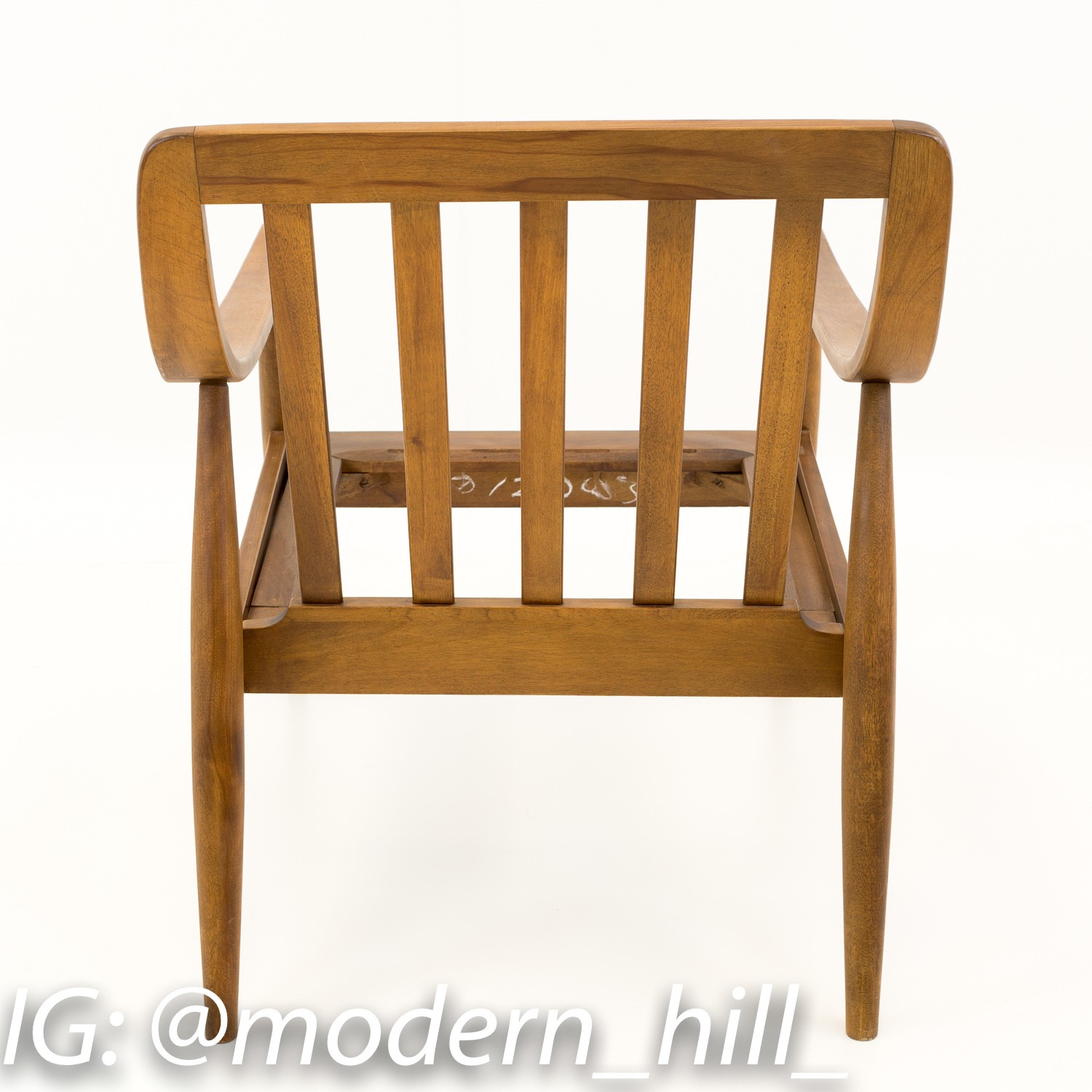 Peter Hvidt Style Mid Century Modern Chair Frame