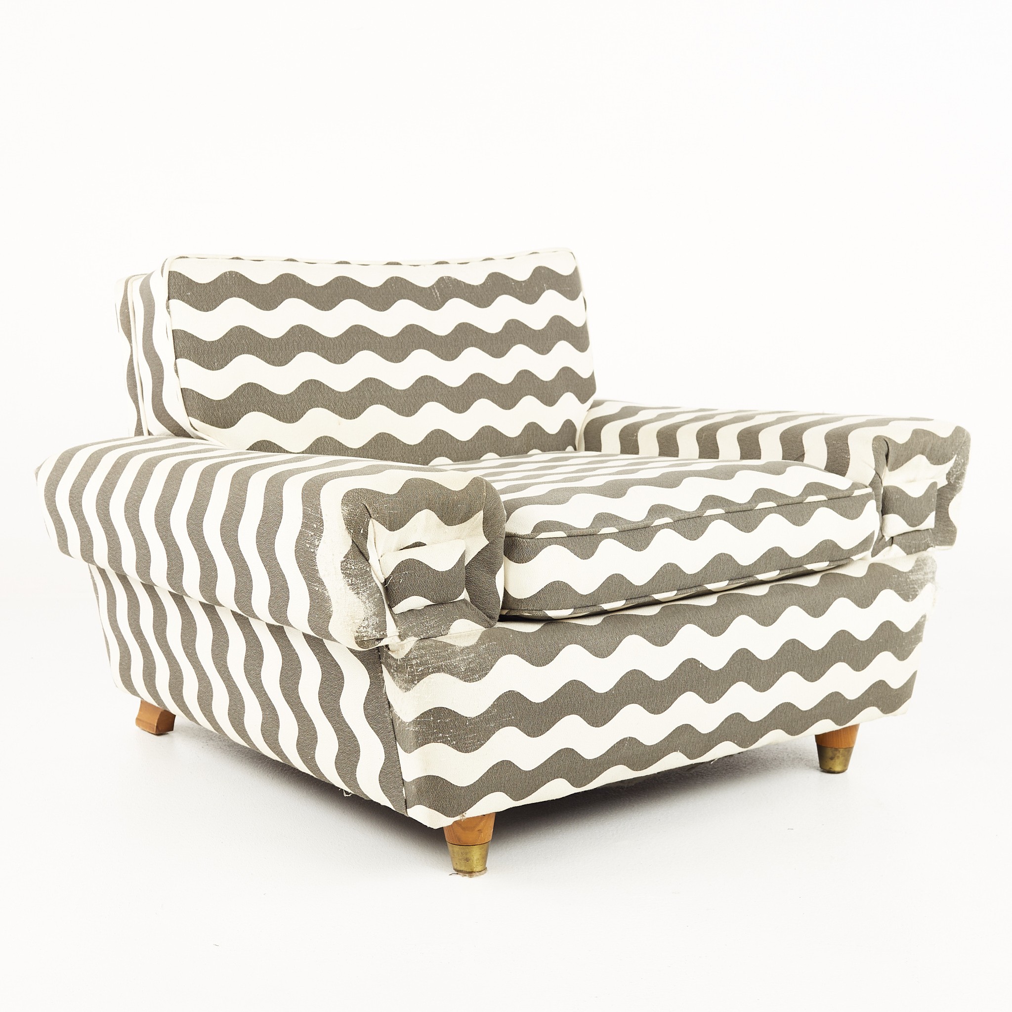 Kroehler Style Mid Century Lounge Chair