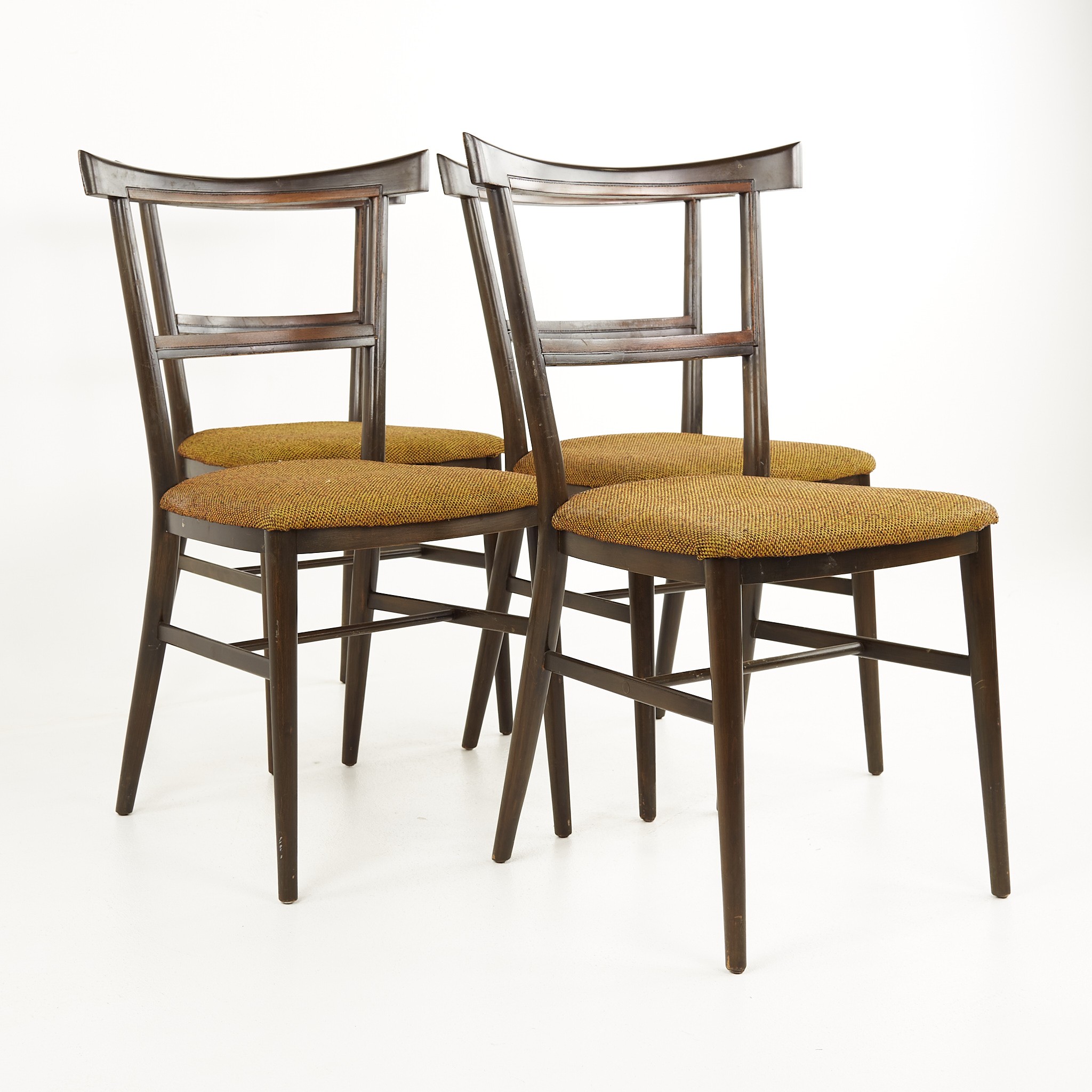 Paul Mccobb for Calvin Mid Century Maple Dining Chairs - Set of 4