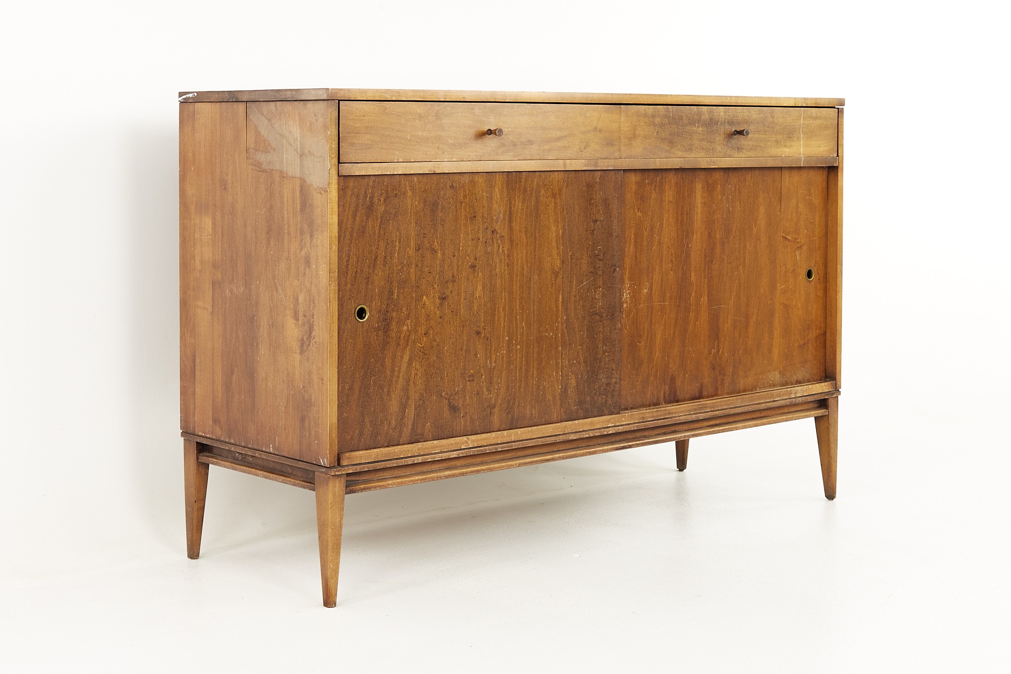 Paul Mccobb for Planner Group Mid Century Solid Wood Sideboard Buffet Credenza