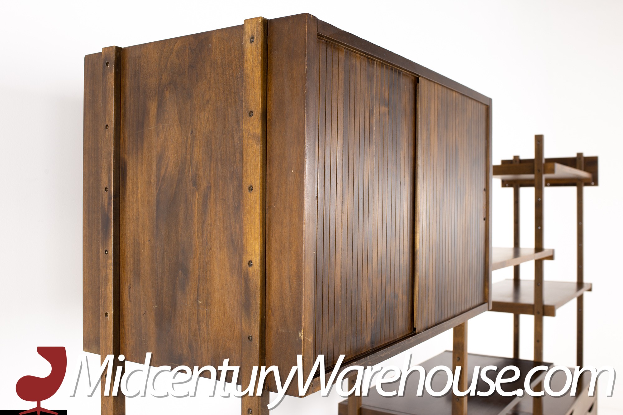 Noral Olson for Kopenhavn Mid Century Yugoslavian Walnut 3 Bay