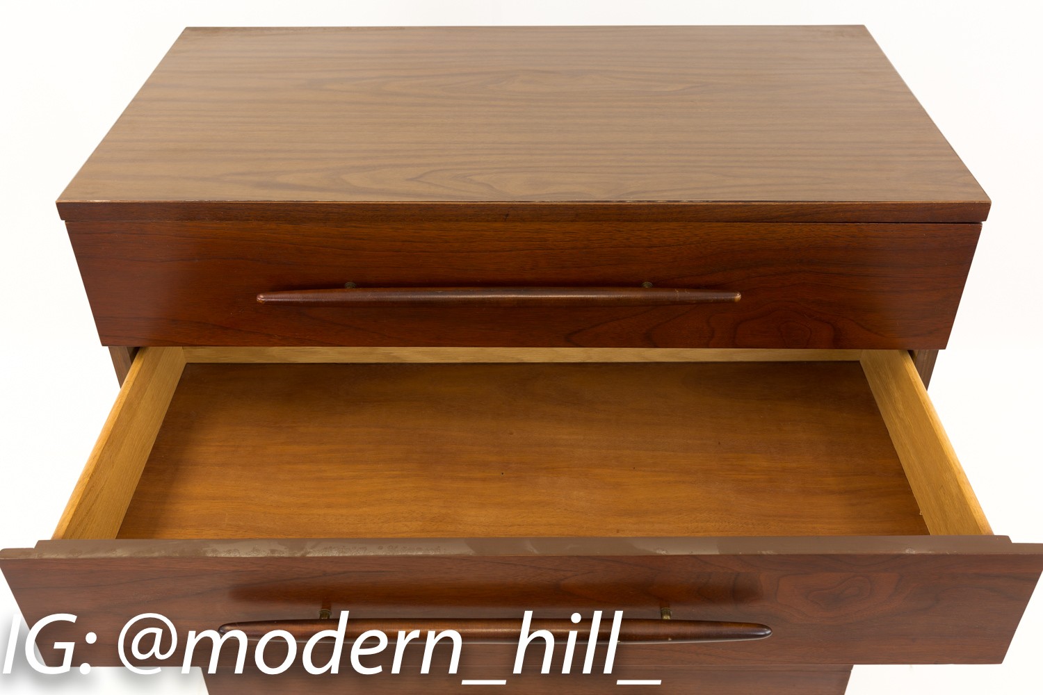 Harmony House Formica Top Mid Century Highboy Dresser Chest