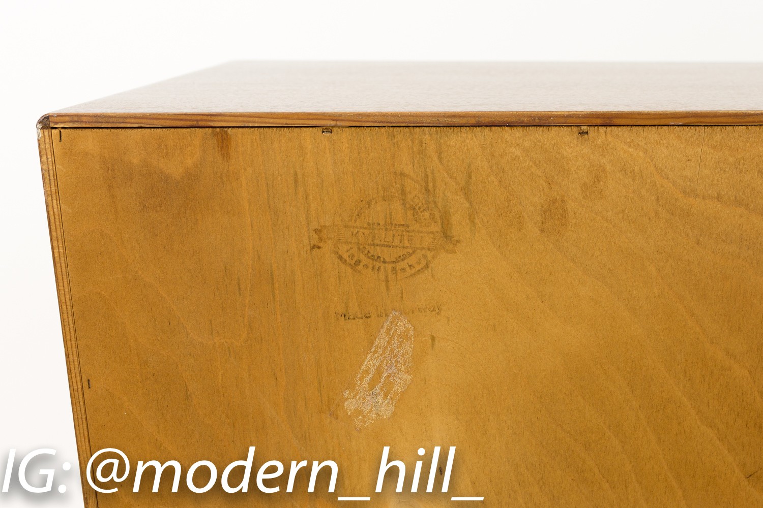Fredrik Kayser for Gustav Bahus Mid Century Modern Sideboard Credenza - Made in Norway