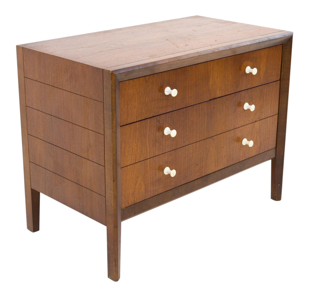 Nelson Style West Michigan Furniture Co Mid Century Nightstand