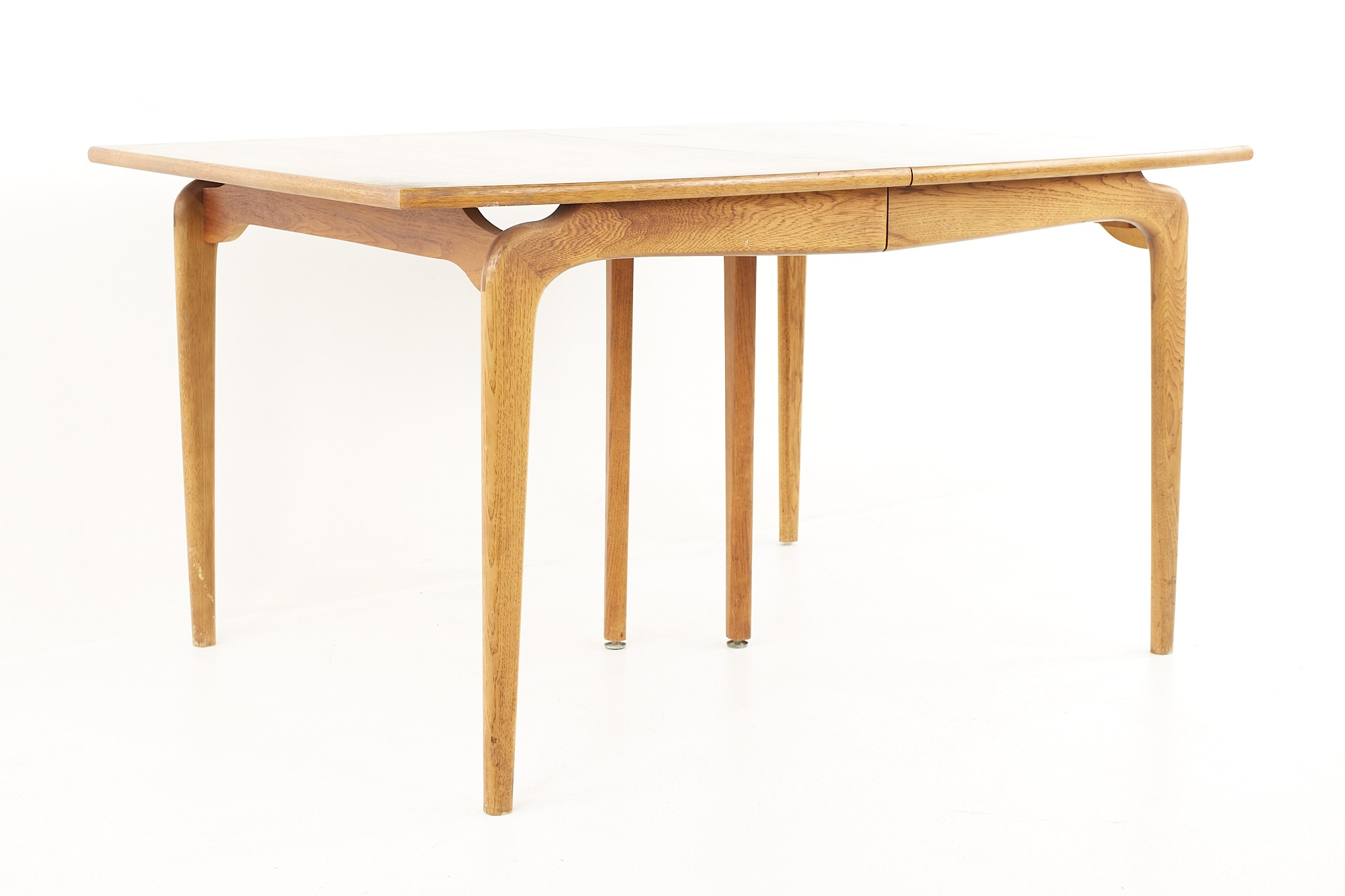 Lane Perception Mid Century Dining Table with One Leaf