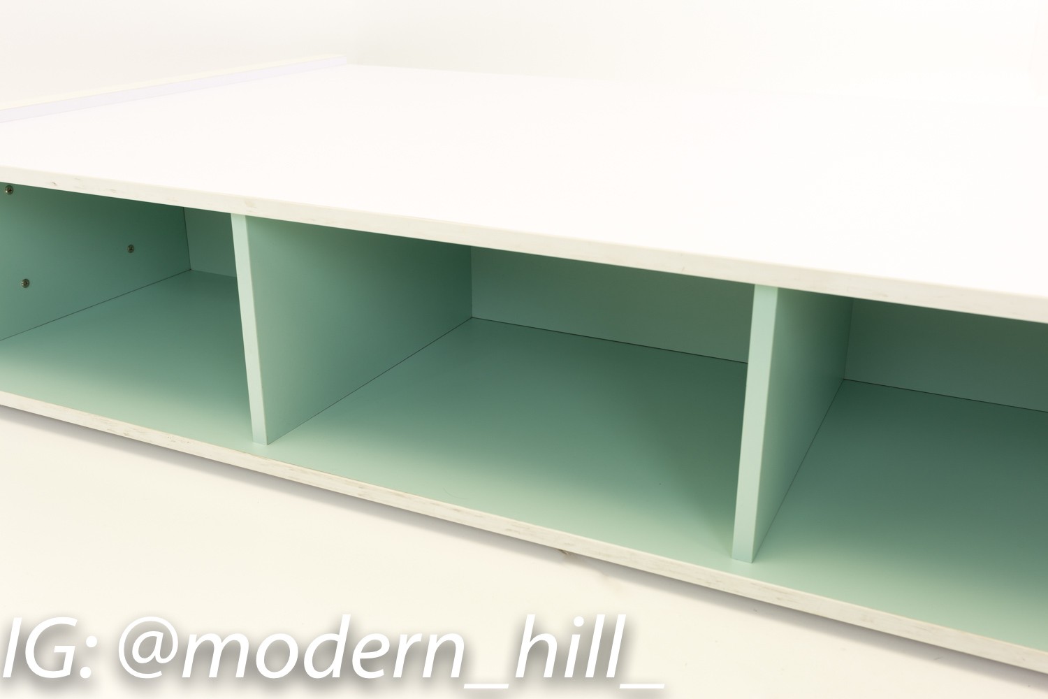 Herman Miller Mid Century Modern Twin Bed - Green