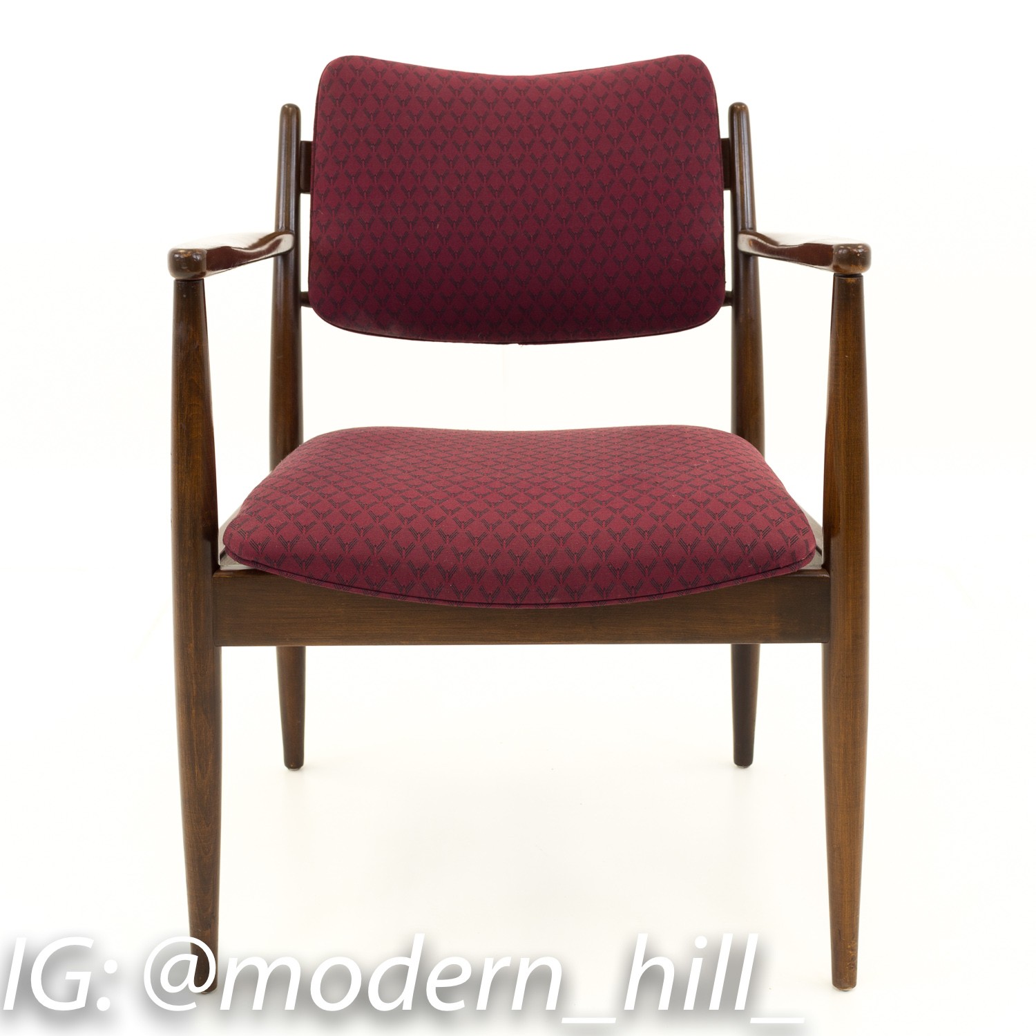 Lawrence Peabody for Nemschoff Captains Dining Occasional Chairs
