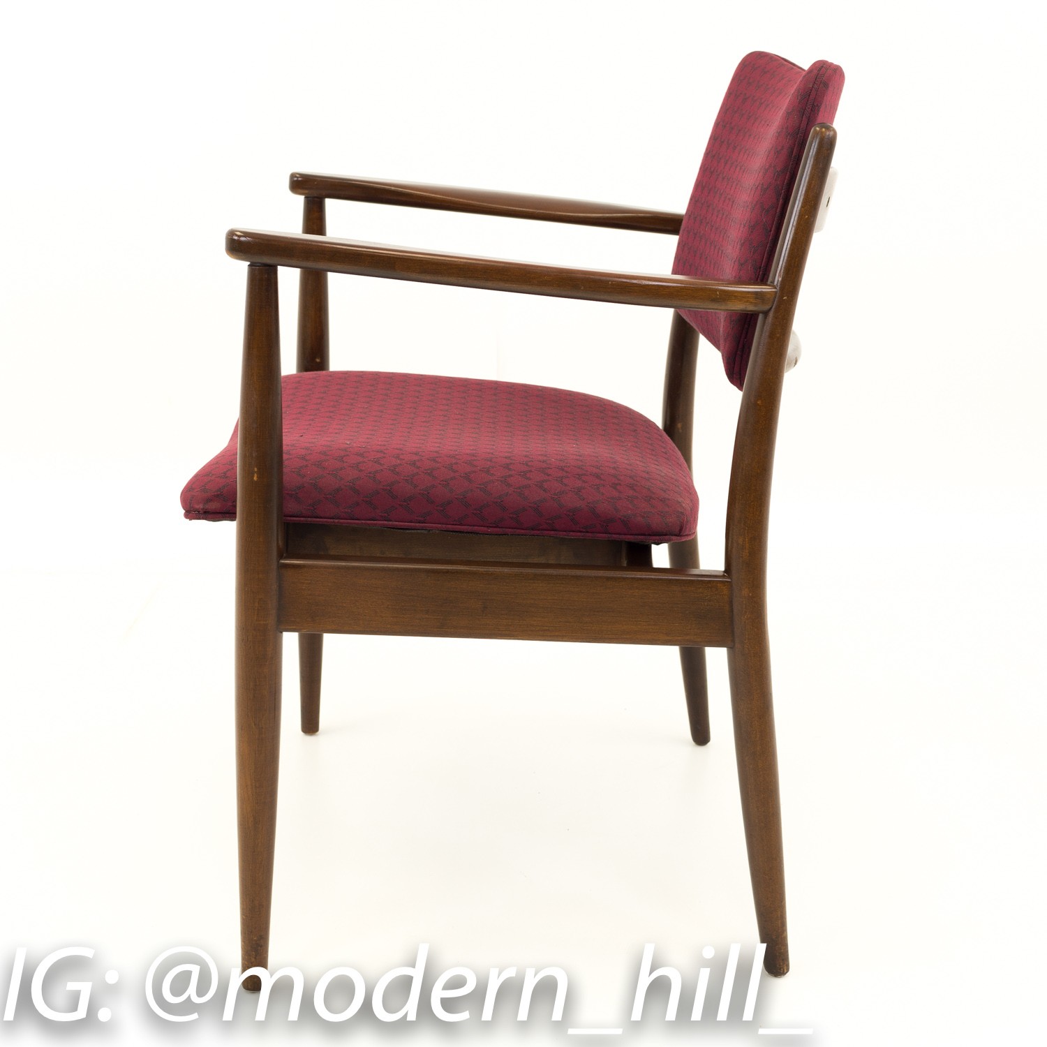 Lawrence Peabody for Nemschoff Captains Dining Occasional Chairs