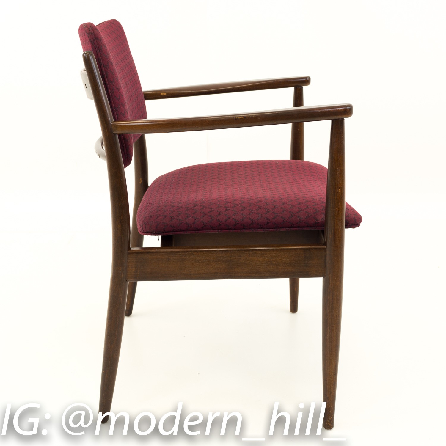 Lawrence Peabody for Nemschoff Captains Dining Occasional Chairs