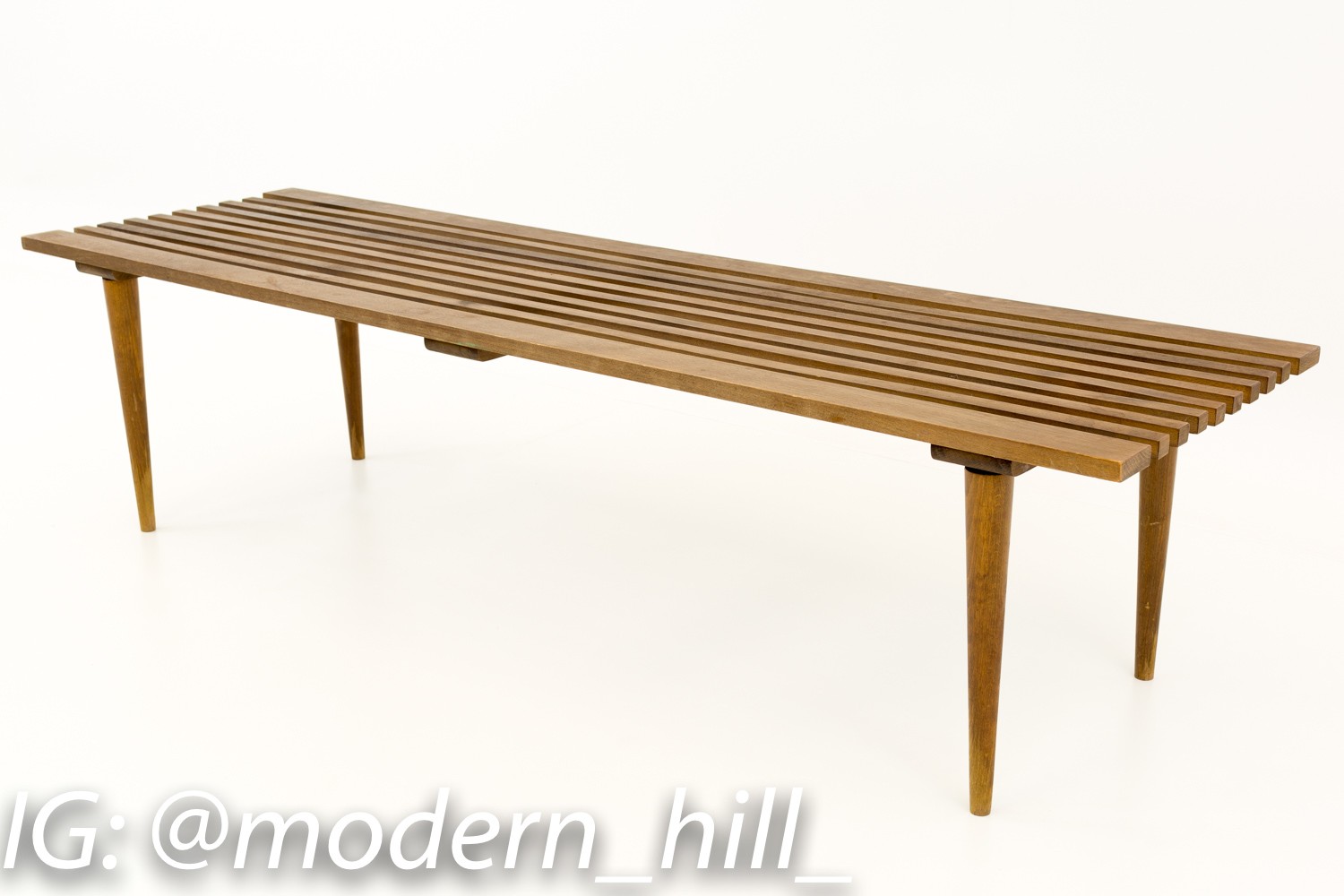 George Nelson for Herman Miller Style Slat Bench