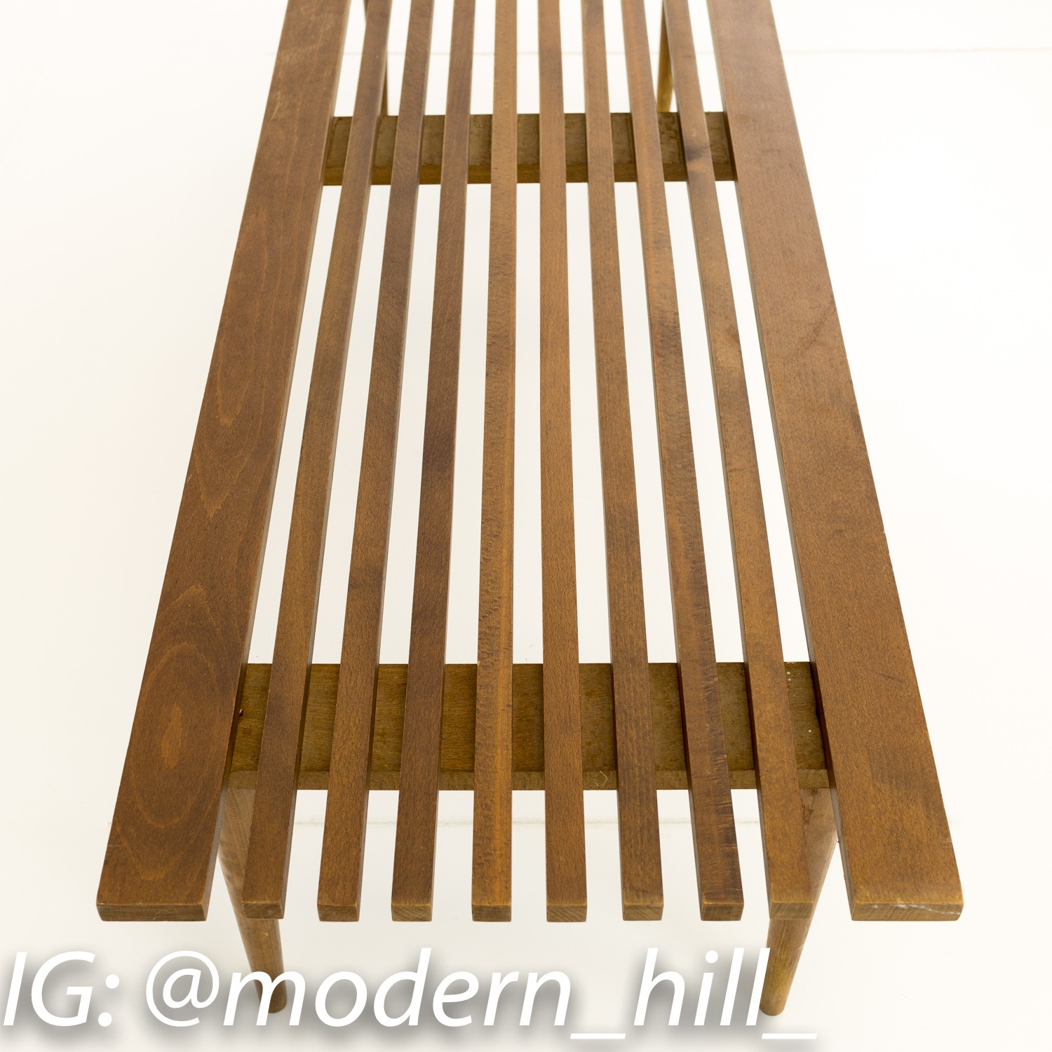 George Nelson for Herman Miller Style Slat Bench