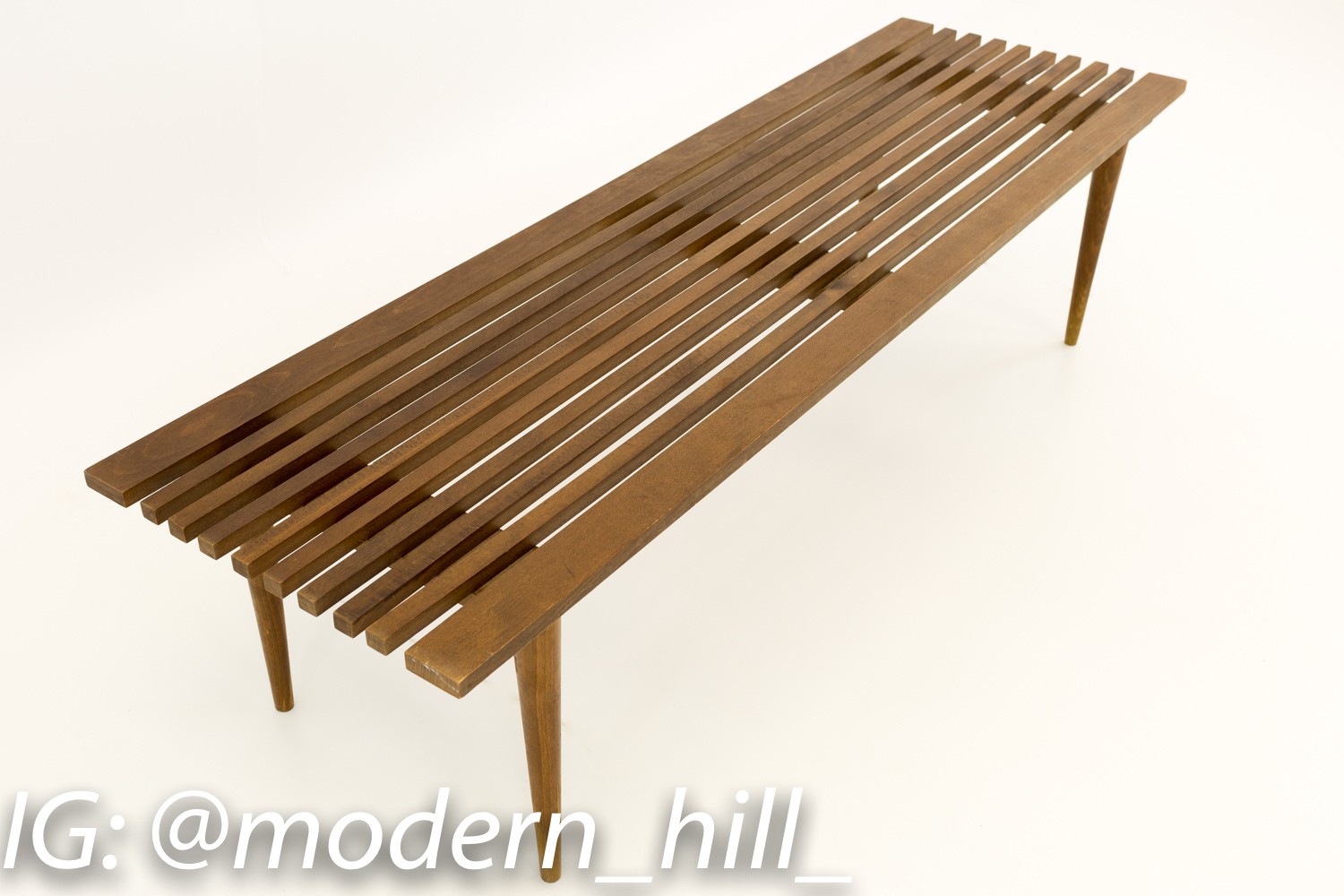 George Nelson for Herman Miller Style Slat Bench