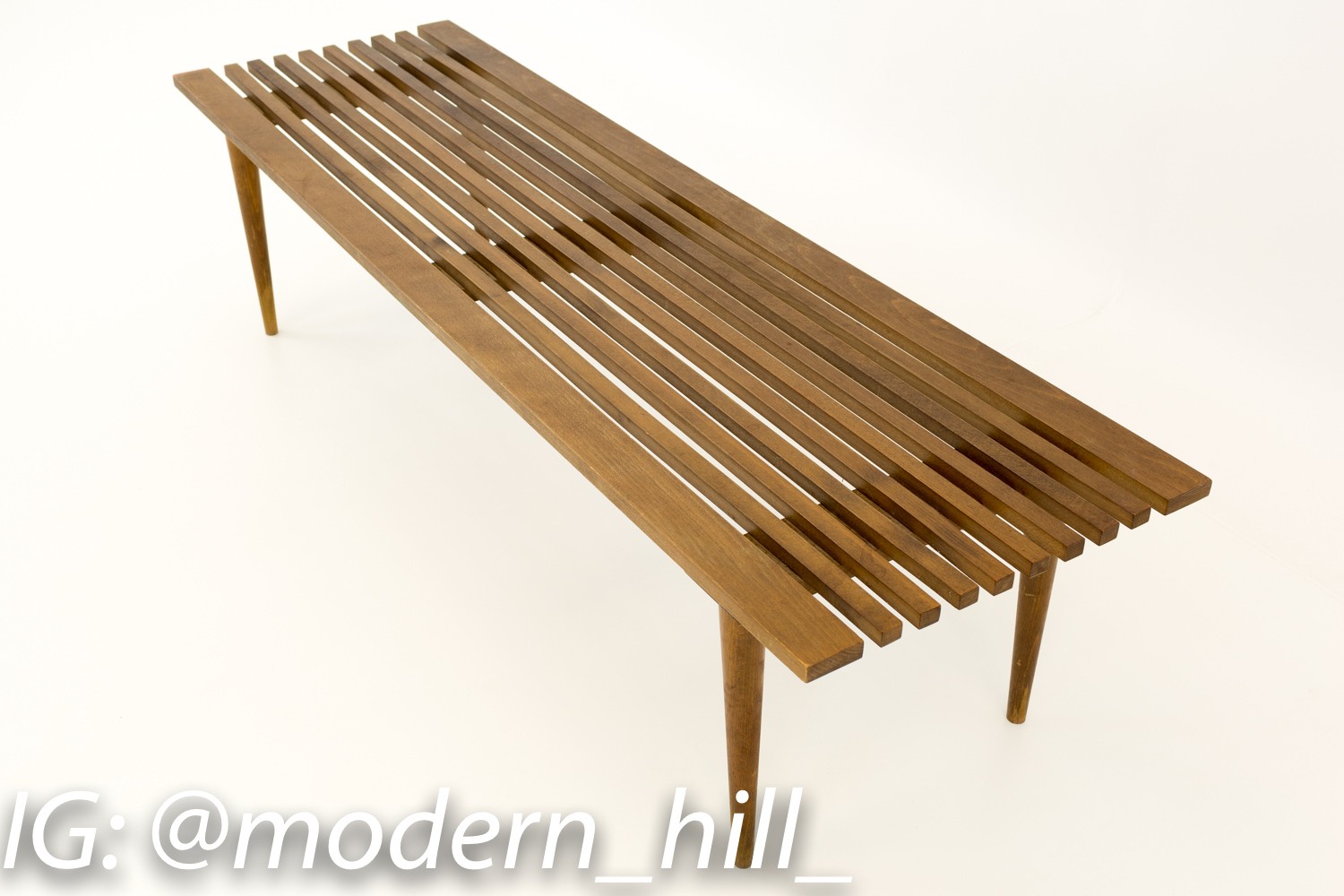 George Nelson for Herman Miller Style Slat Bench