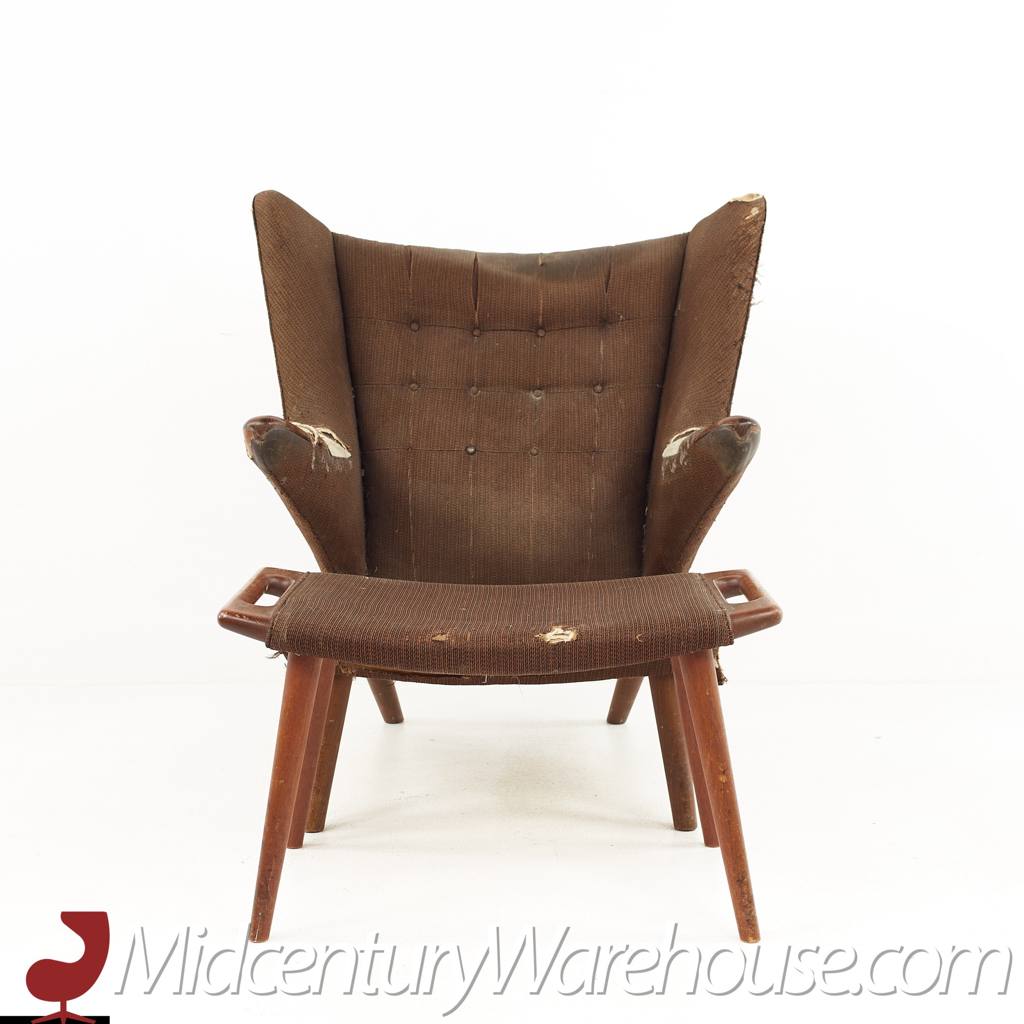 Papa Bear Chair & Ottoman - Manhattan Home Design