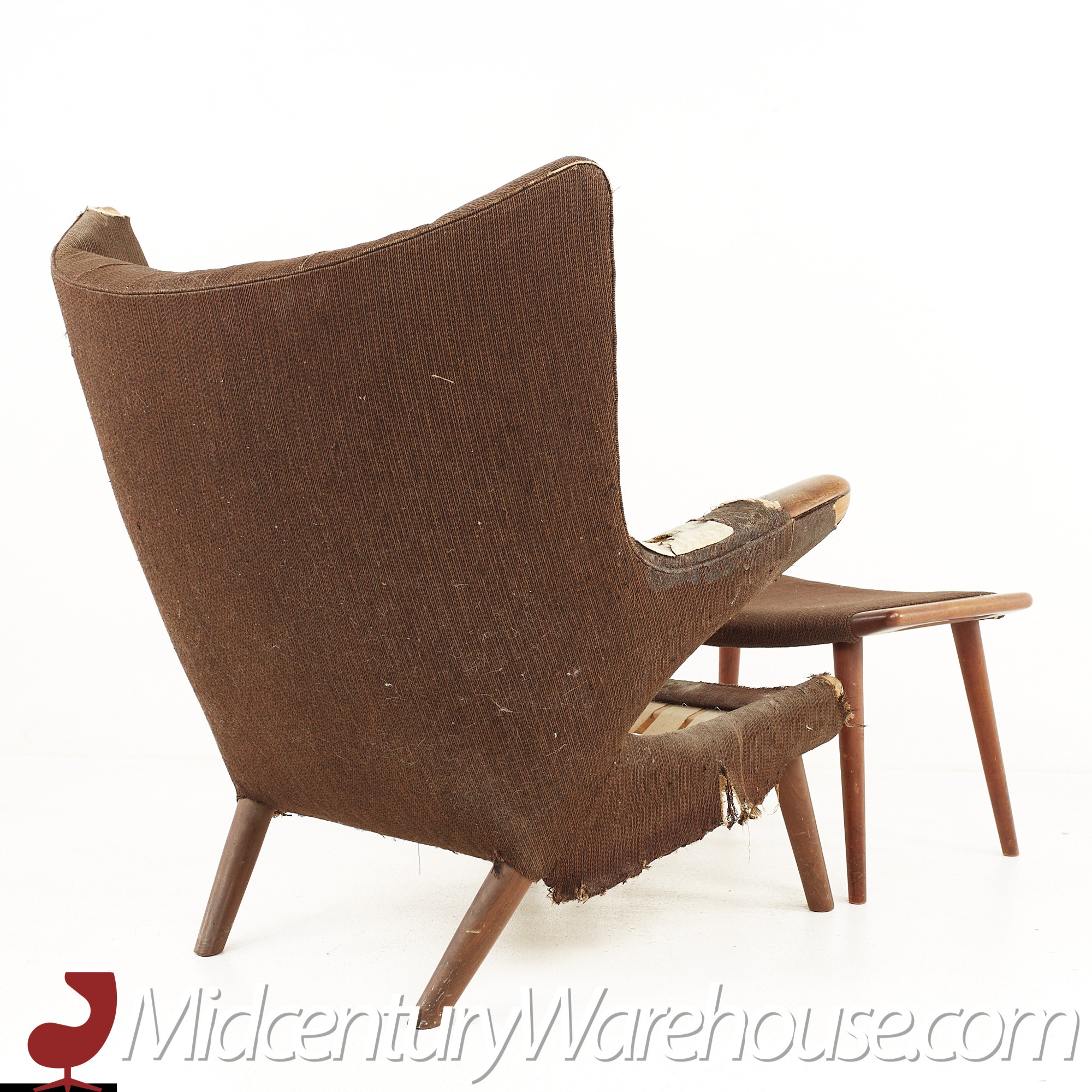 Papa Bear Chair & Ottoman - Manhattan Home Design