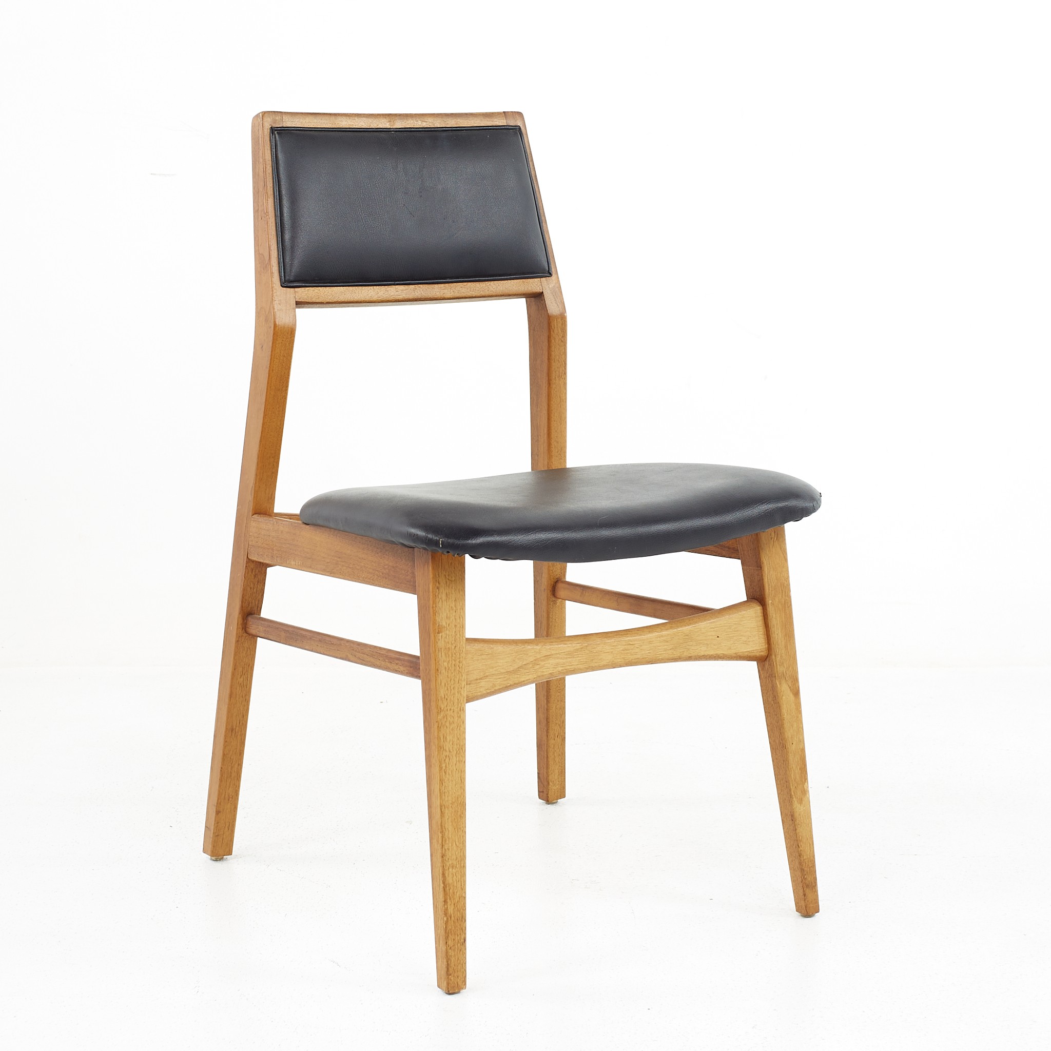 Jens Risom Mid Century Walnut Chair