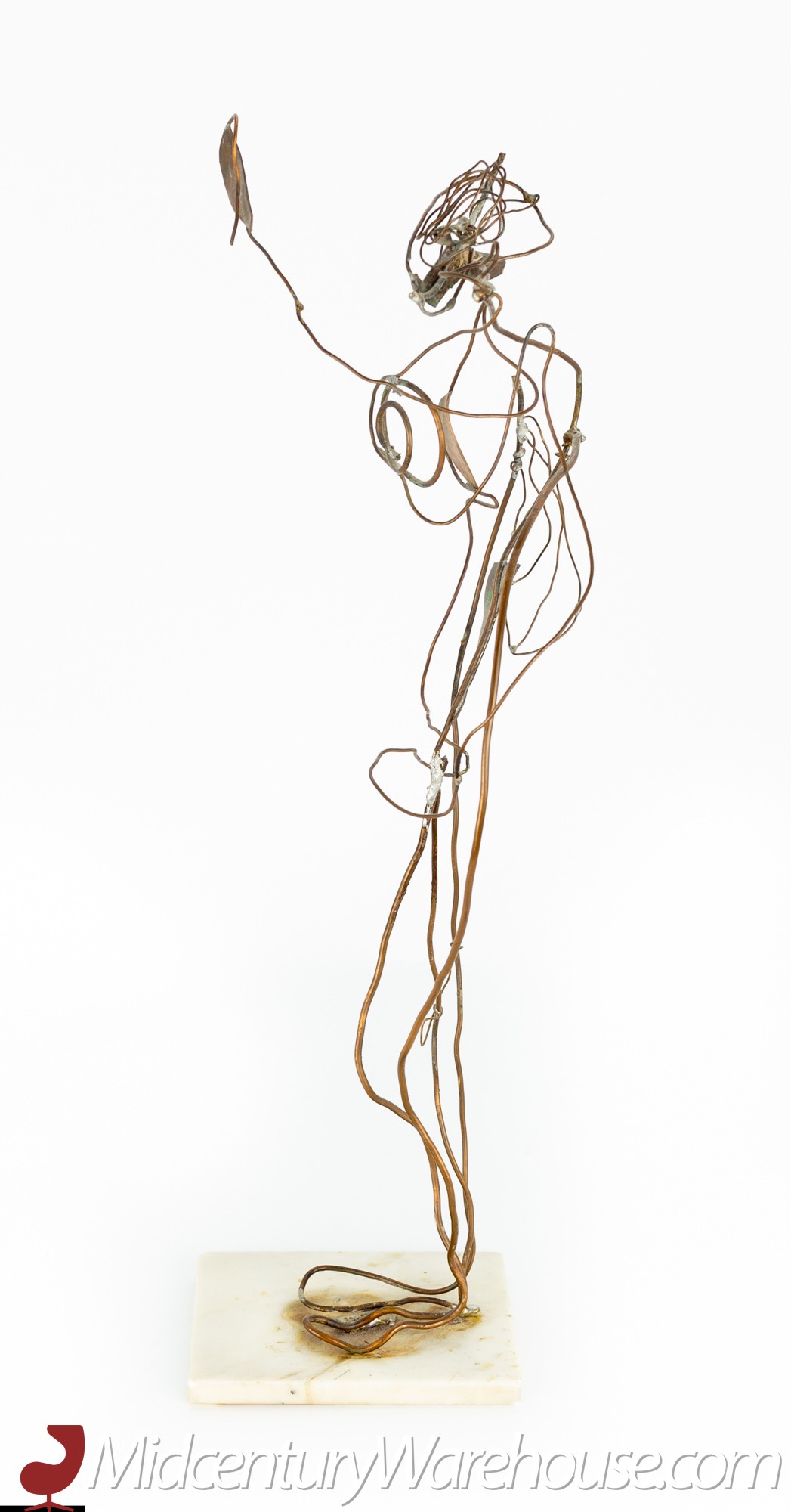 Mid-Century Modern Abstract Wire Sculpture – Showplace