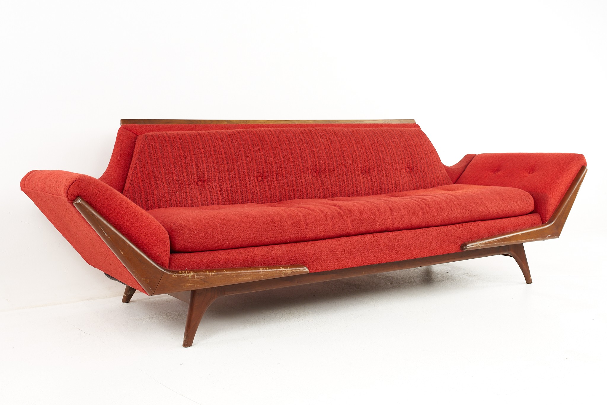 Adrian Pearsall Style Rowe Mid Century Sofa