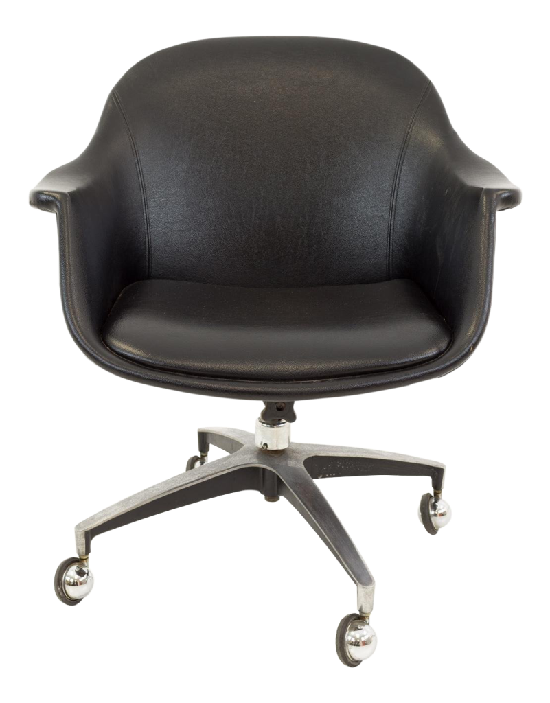 Arthur Umanoff Mid Century Modern Executive Desk Chair Mid Century