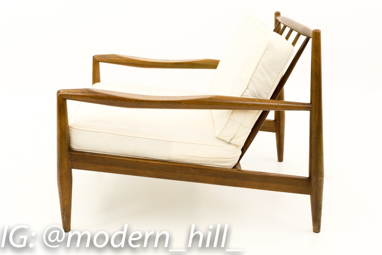 Adrian Pearsall for Craft Associates Model 843-c Mid Century Lounge Chairs - Matching Pair
