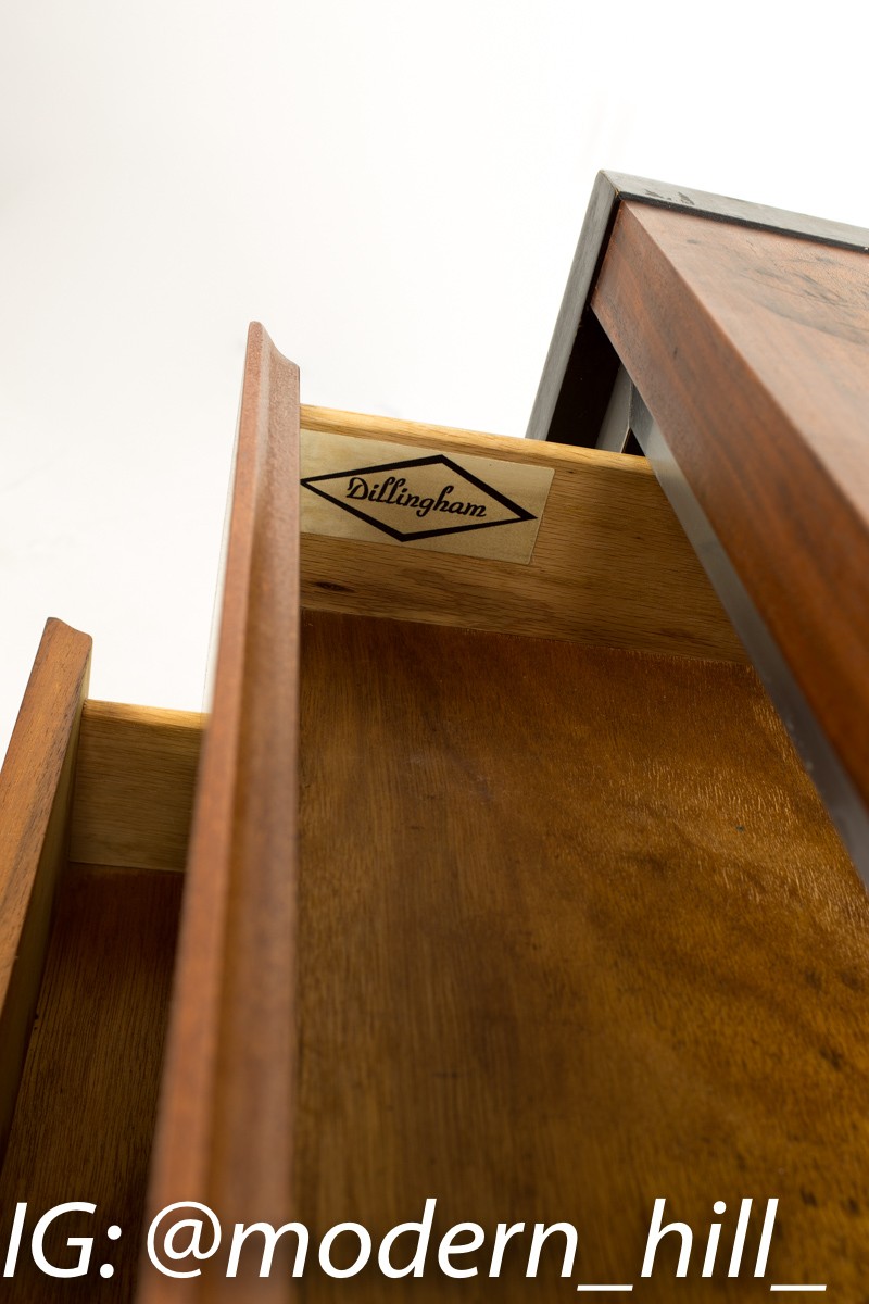 Milo Baughman for Dillingham Mid Century Modern Nightstands