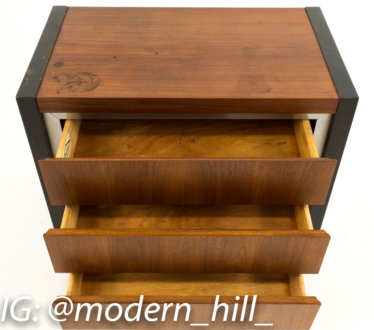 Milo Baughman for Dillingham Mid Century Modern Nightstands