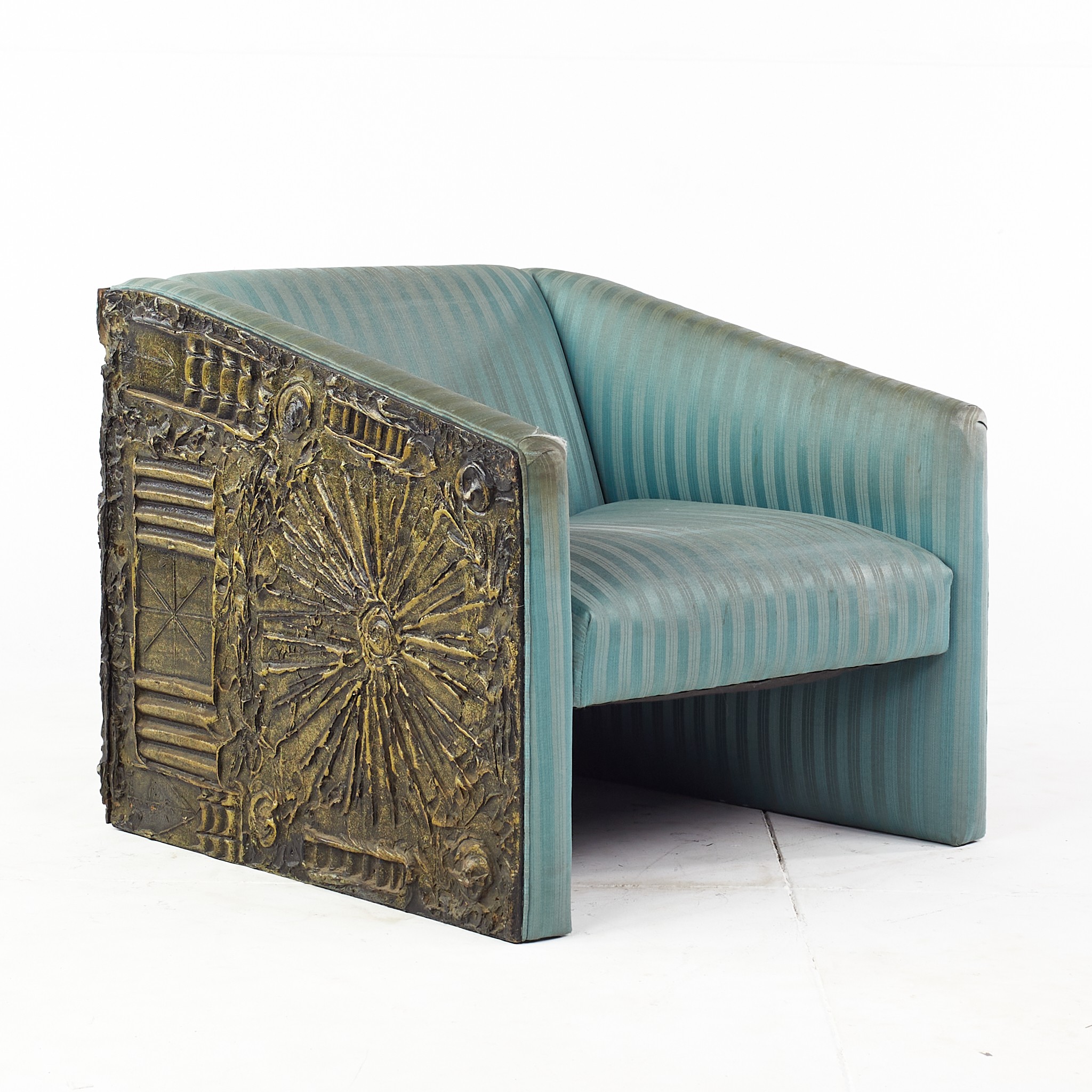 Adrian Pearsall for Craft Associates Mid Century Brutalist Lounge Chair