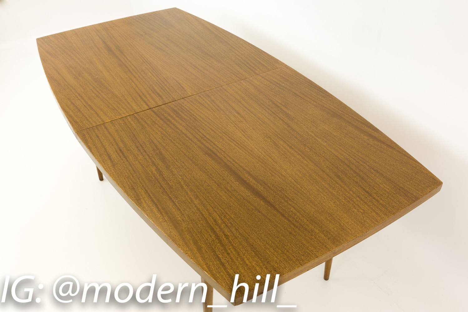 Paul Mccobb for Directional 10 Person Walnut Mid Century Dining Table with 4 Leaves