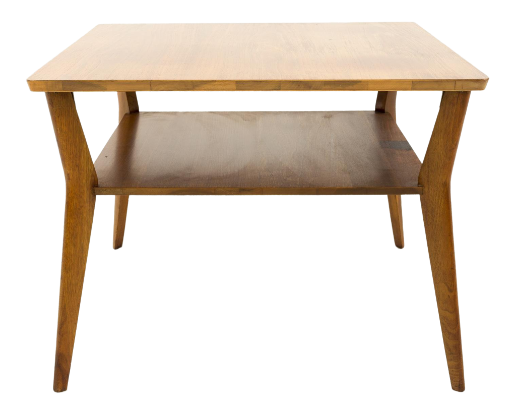 Mersman Mid Century Walnut Side End Table Mid Century Modern