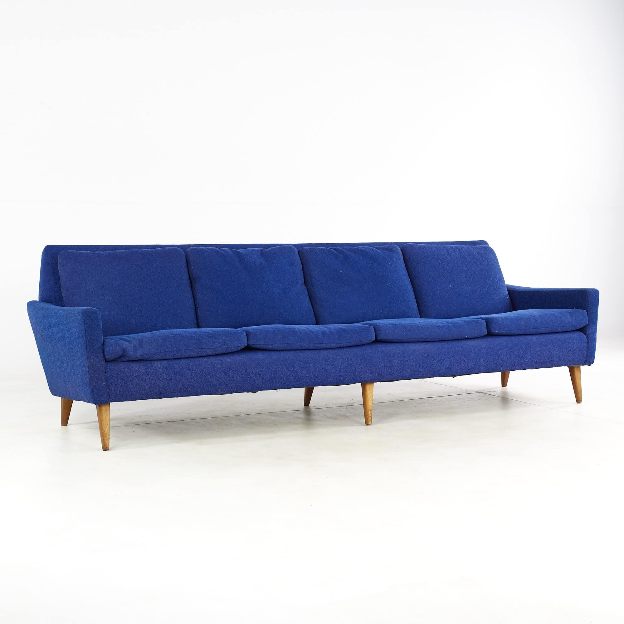 Folke Ohlsson for Dux Mid Century Swedish 4 Seater Sofa